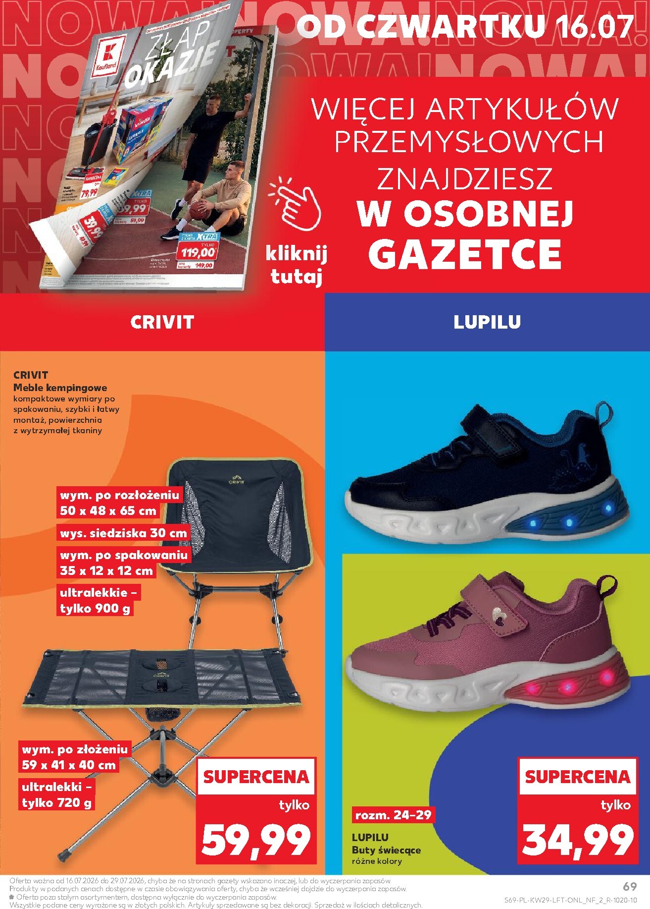 kaufland - Nowa gazetka Kaufland ważna od 16.07.2026 do 22.07.2026 - page: 69