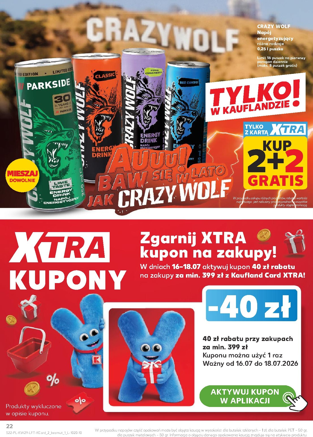 kaufland - Nowa gazetka Kaufland ważna od 16.07.2026 do 22.07.2026 - page: 22
