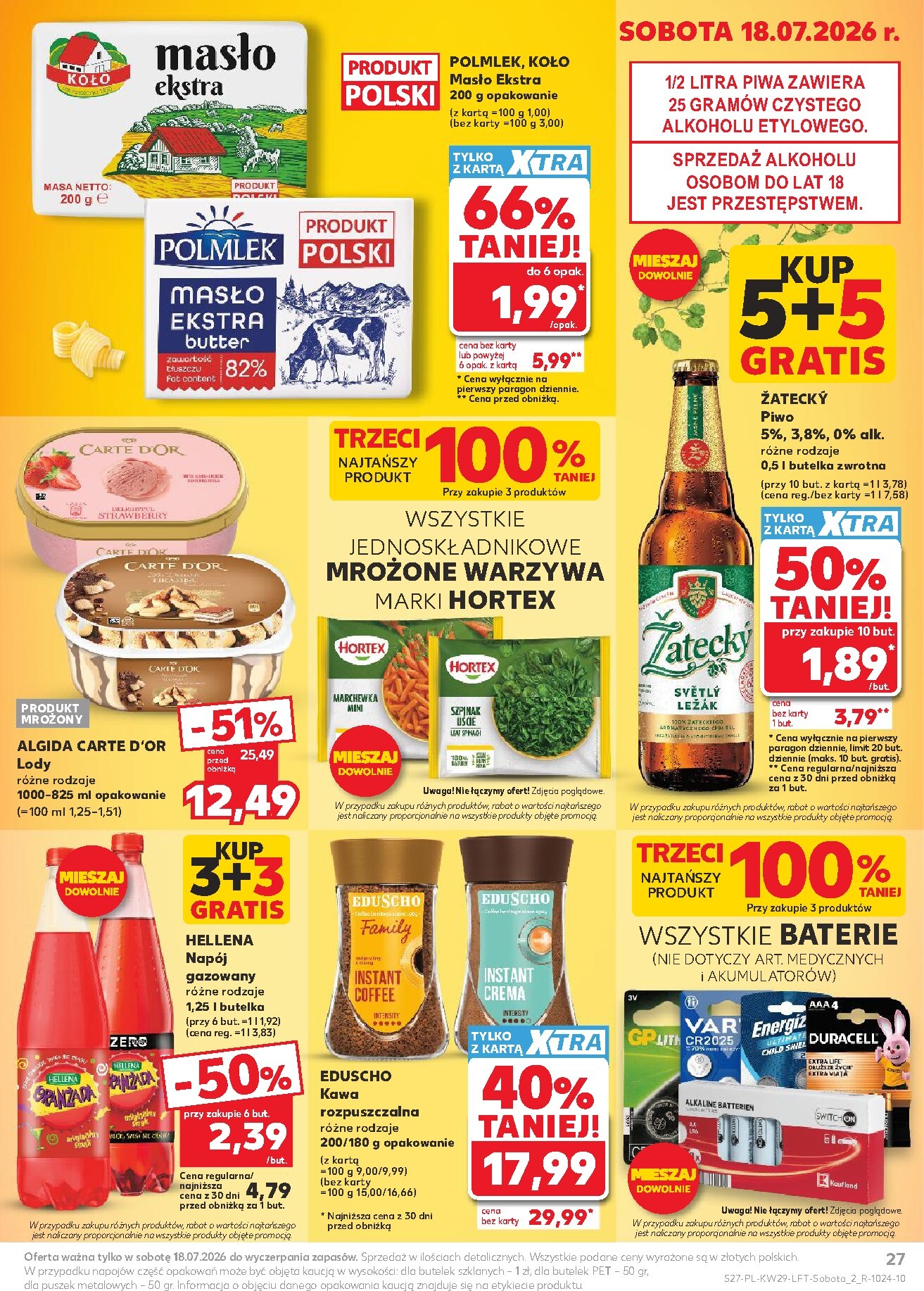 kaufland - Nowa gazetka Kaufland ważna od 16.07.2026 do 22.07.2026 - page: 27