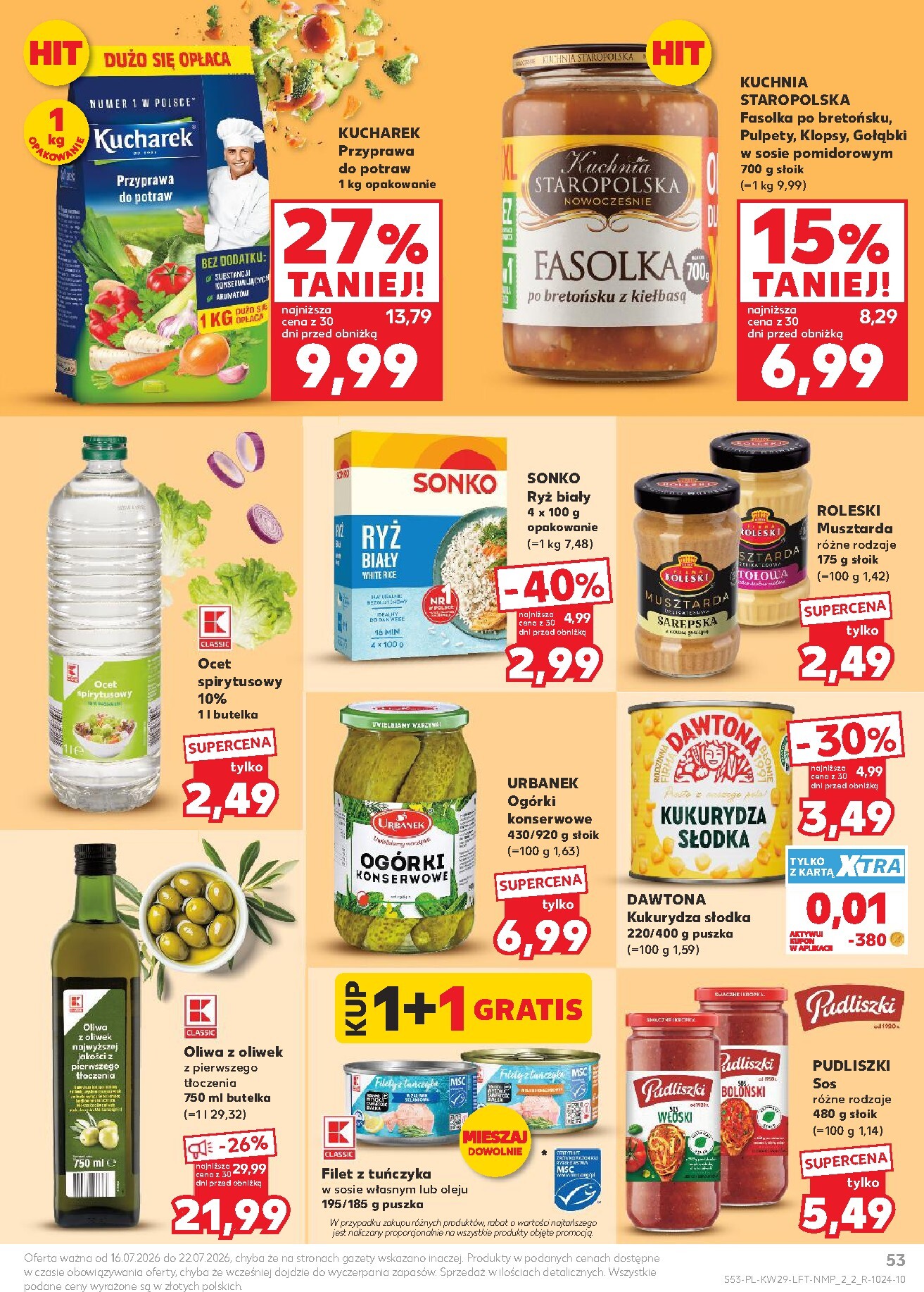 kaufland - Nowa gazetka Kaufland ważna od 16.07.2026 do 22.07.2026 - page: 53