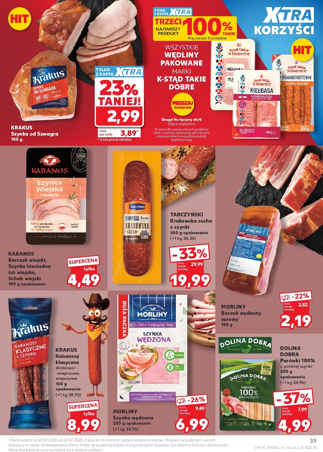 kaufland - Nowa gazetka Kaufland ważna od 23.07.2026 do 29.07.2026 - page: 39
