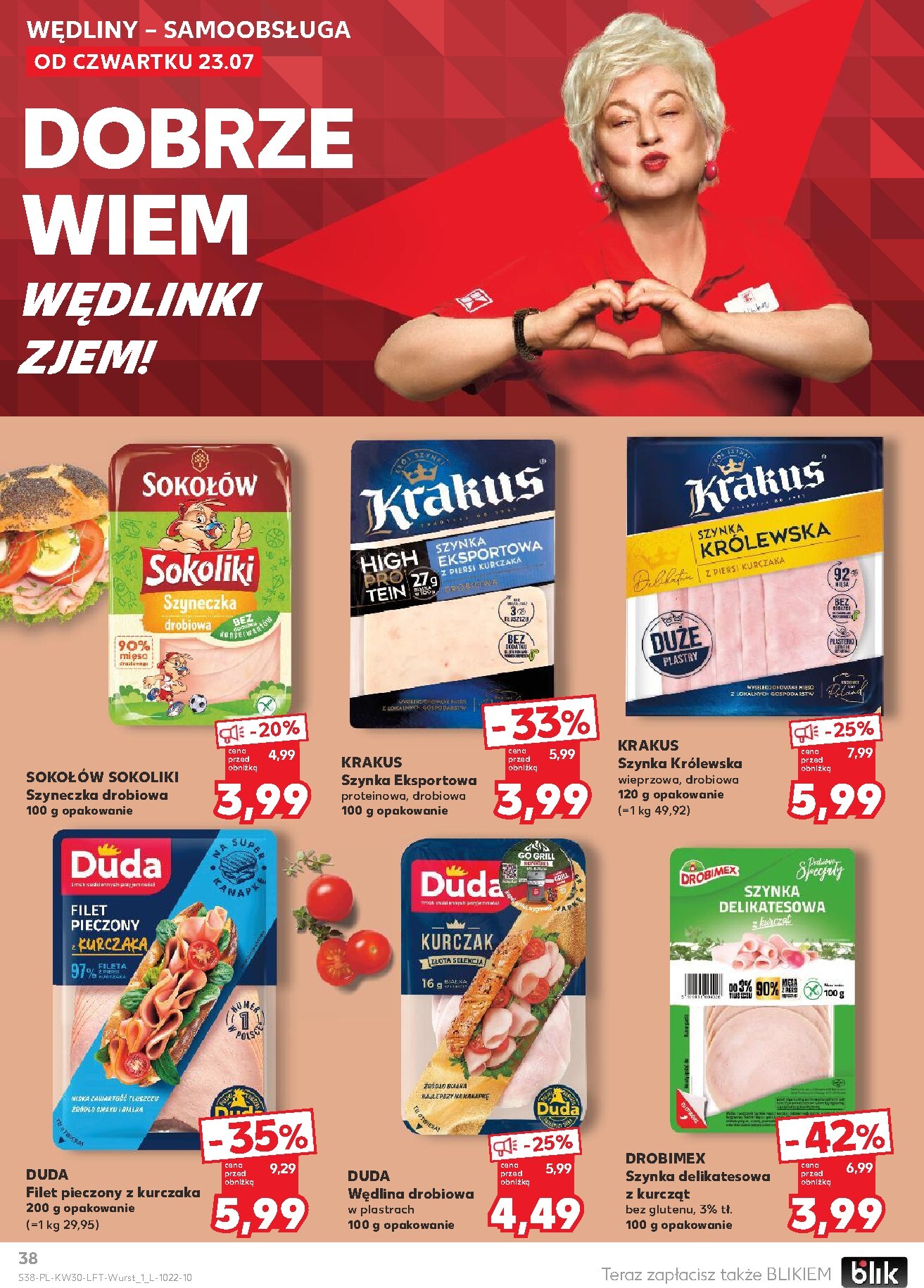 kaufland - Nowa gazetka Kaufland ważna od 23.07.2026 do 29.07.2026 - page: 38