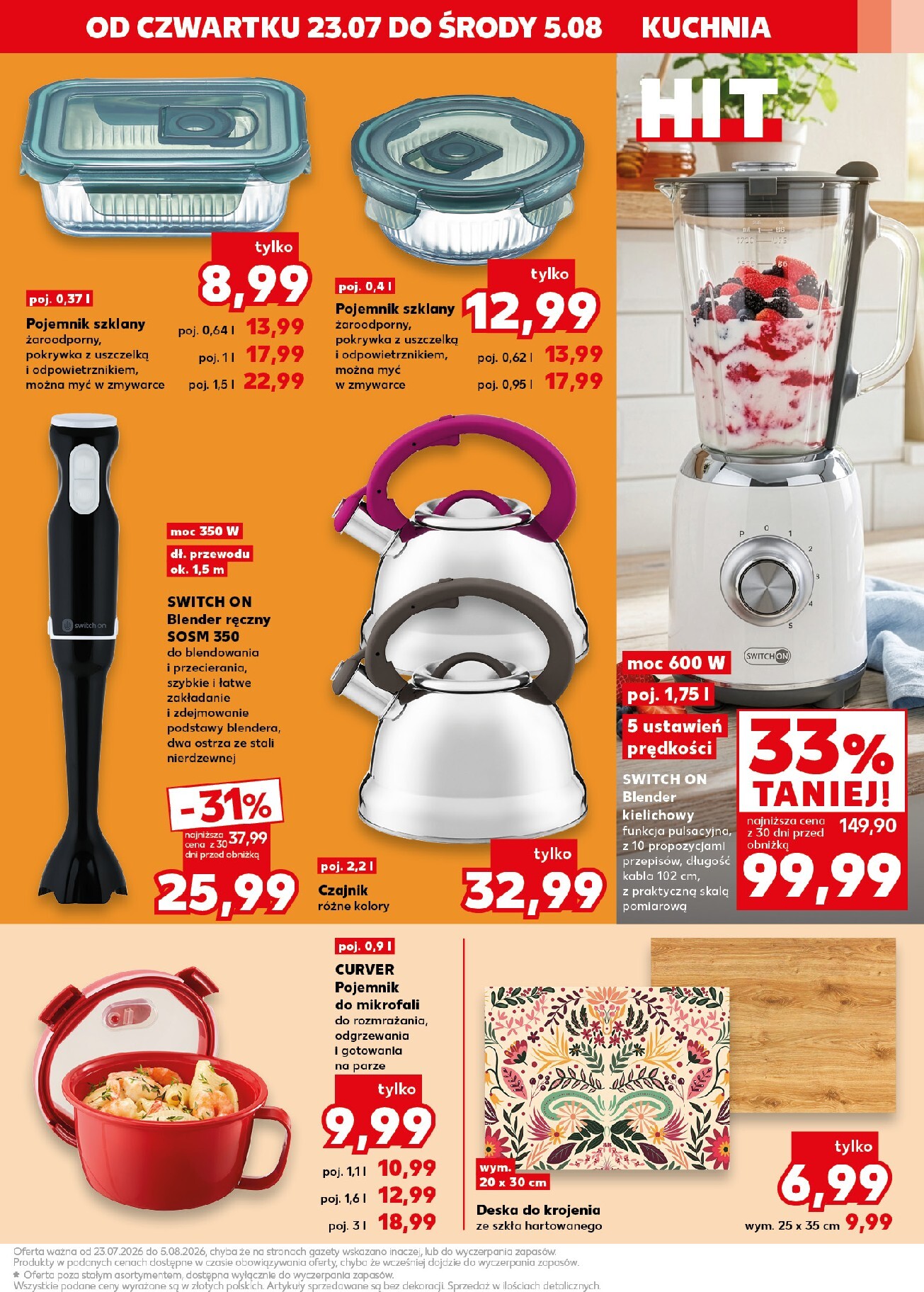 kaufland - Nowa gazetka Kaufland - Okazje ważna od 23.07.2026 do 05.08.2026 - page: 7