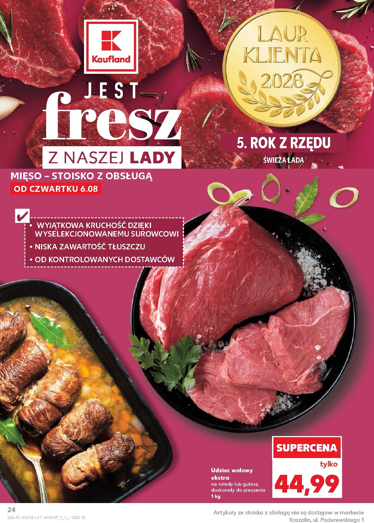 kaufland - Nowa gazetka Kaufland ważna od 06.08.2026 do 11.08.2026 - page: 24