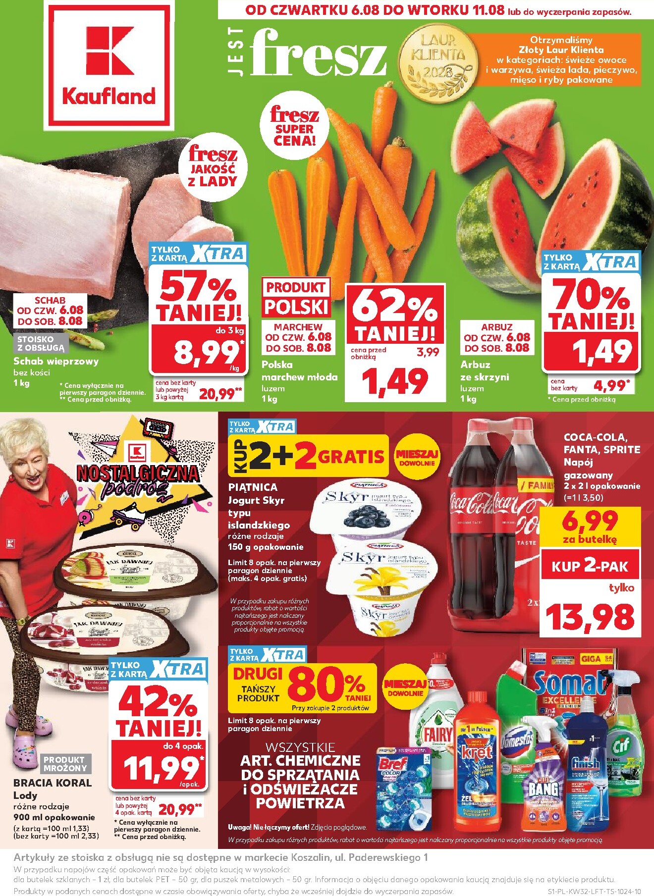 kaufland - Nowa gazetka Kaufland ważna od 06.08.2026 do 11.08.2026