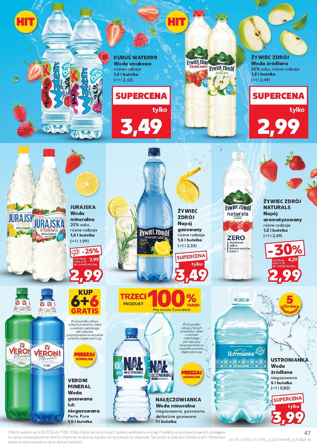 kaufland - Nowa gazetka Kaufland ważna od 06.08.2026 do 11.08.2026 - page: 47