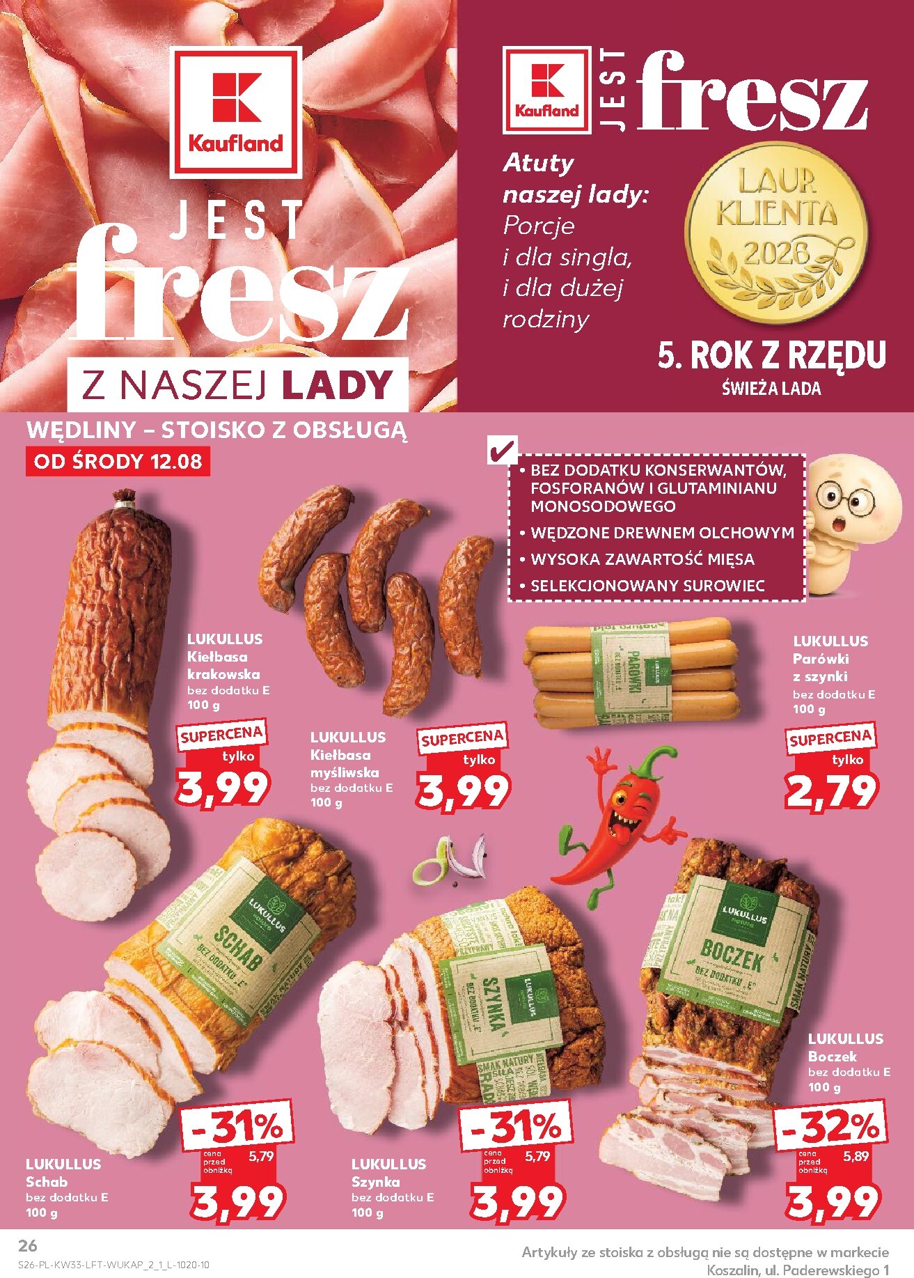 kaufland - Nowa gazetka Kaufland ważna od 12.08.2026 do 19.08.2026 - page: 26