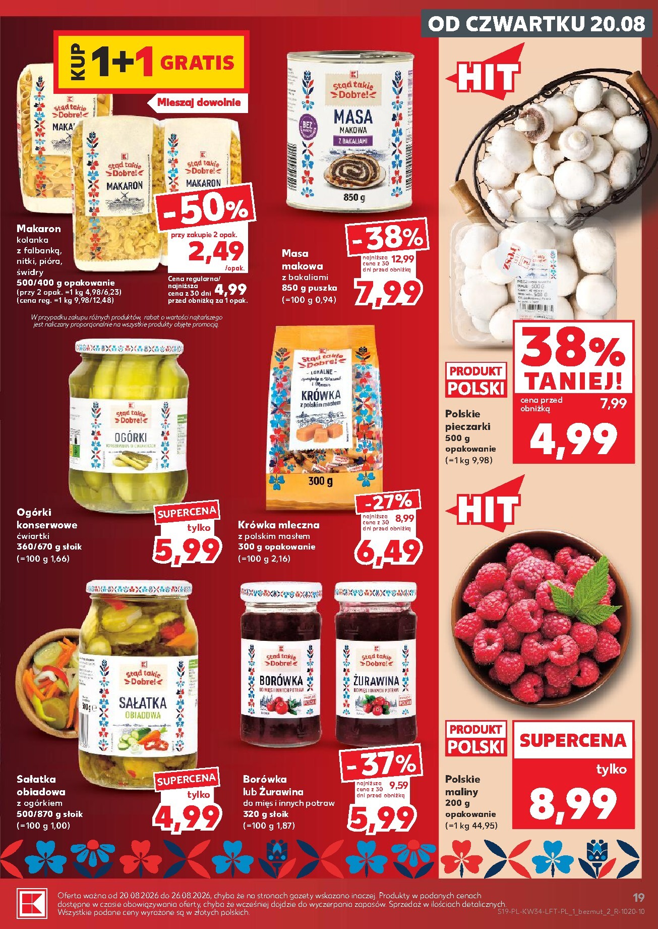 kaufland - Nowa gazetka Kaufland ważna od 20.08.2026 do 26.08.2026 - page: 19