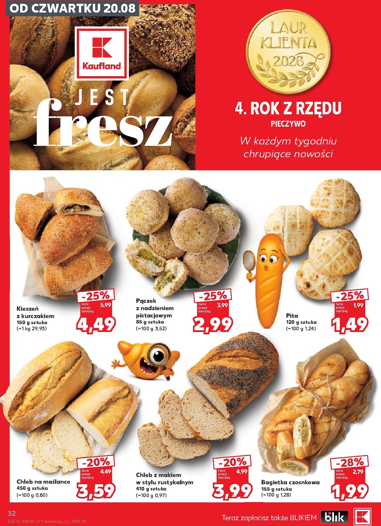 kaufland - Nowa gazetka Kaufland ważna od 20.08.2026 do 26.08.2026 - page: 32