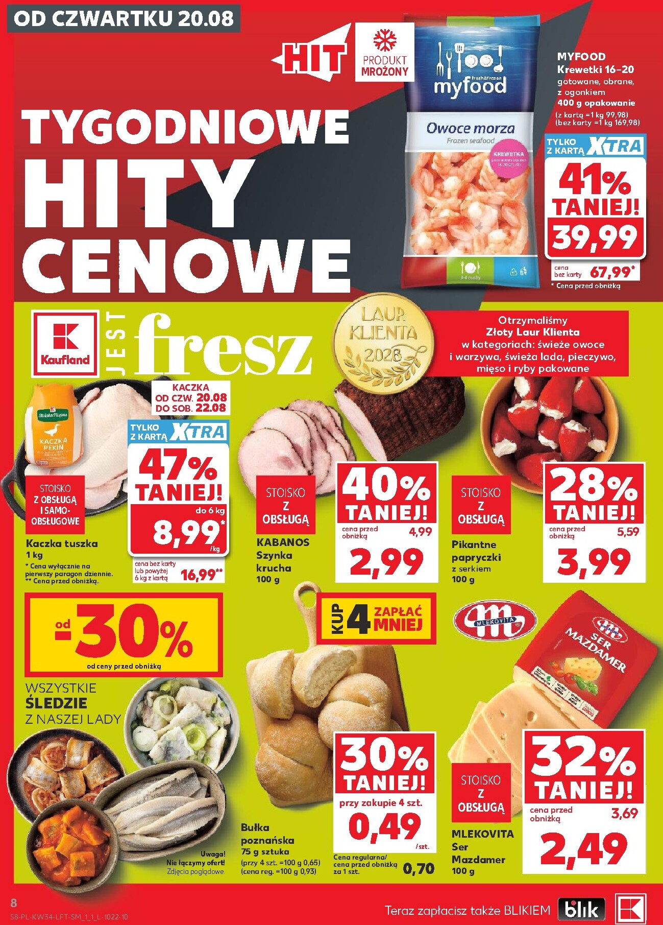 kaufland - Nowa gazetka Kaufland ważna od 20.08.2026 do 26.08.2026 - page: 8