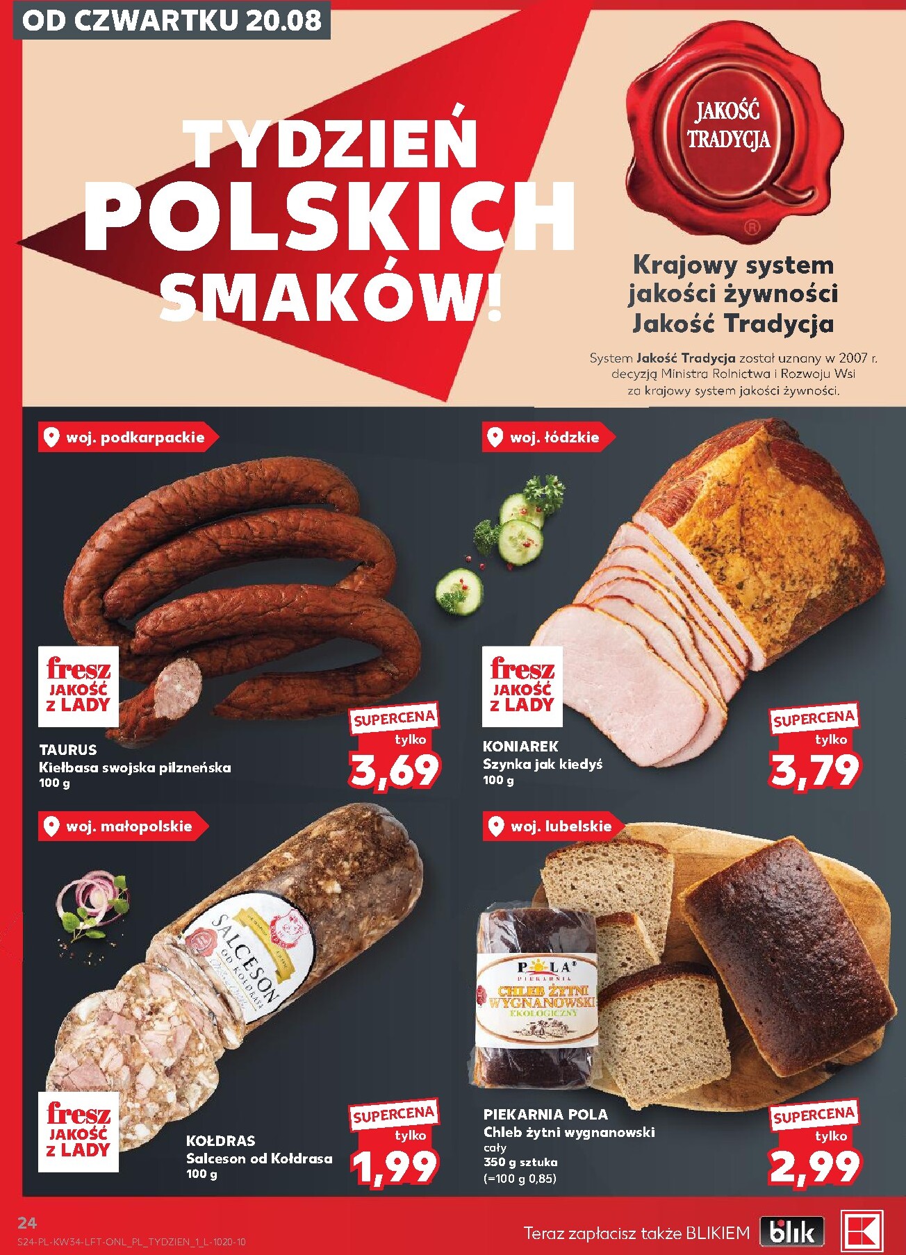 kaufland - Nowa gazetka Kaufland ważna od 20.08.2026 do 26.08.2026 - page: 24