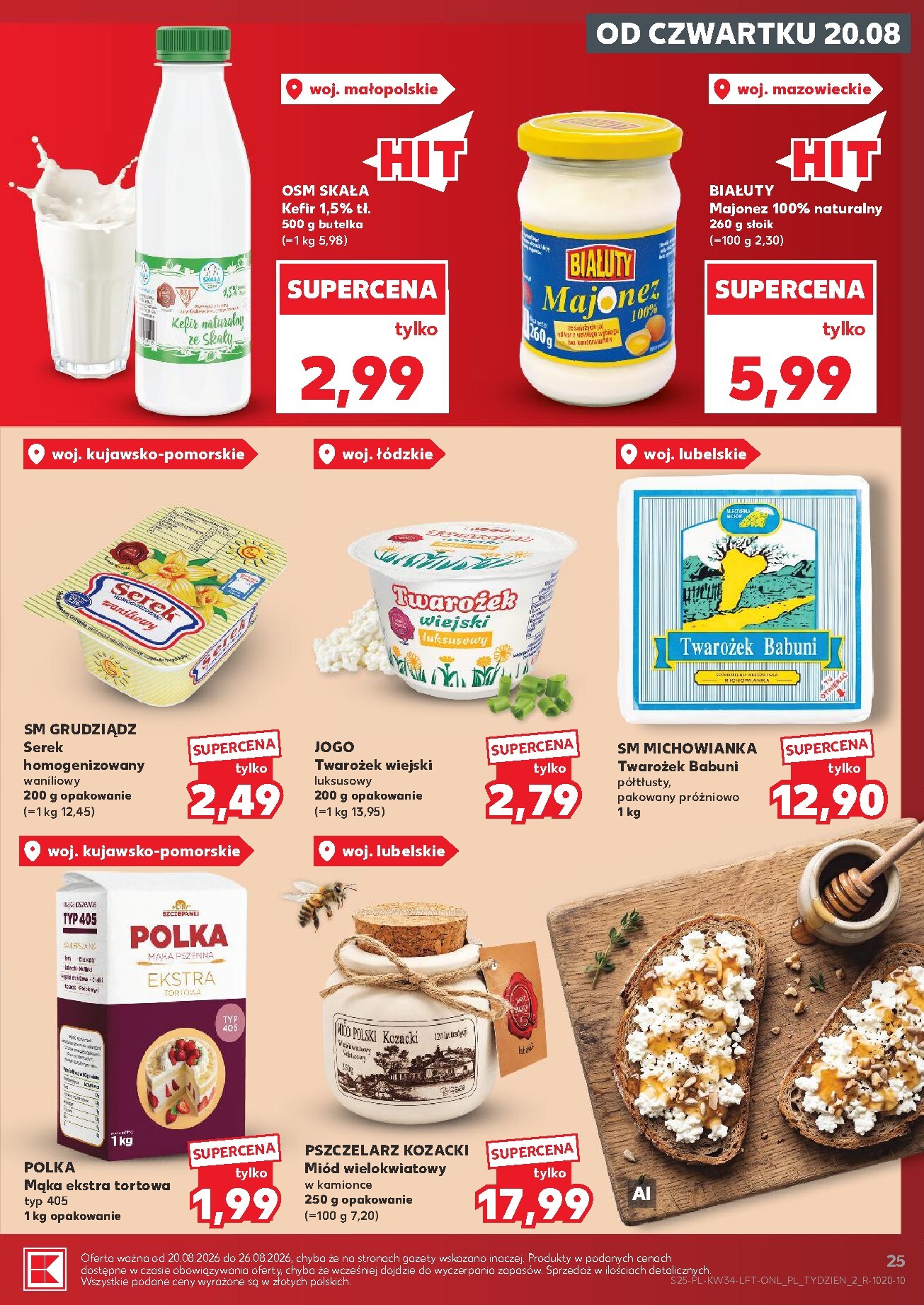 kaufland - Nowa gazetka Kaufland ważna od 20.08.2026 do 26.08.2026 - page: 25