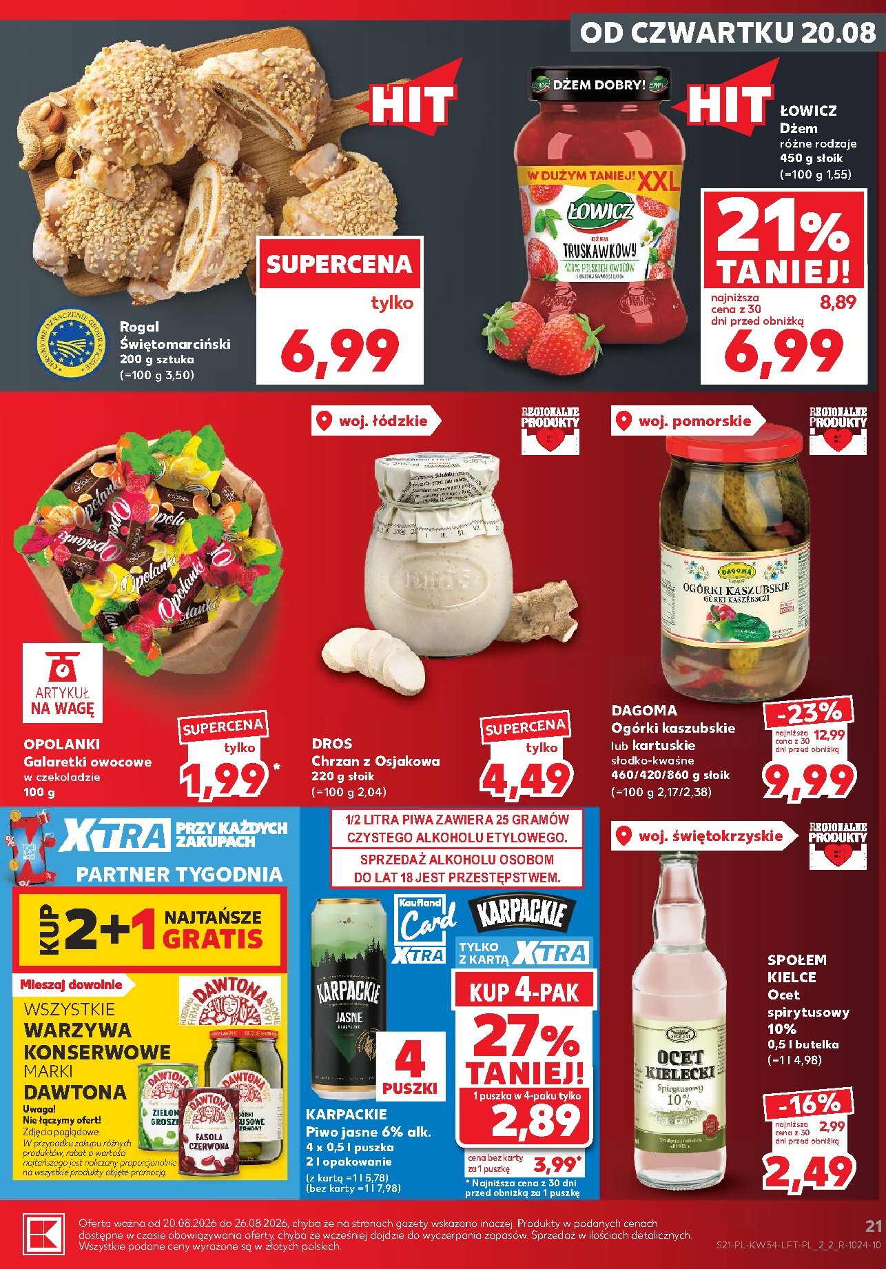 kaufland - Nowa gazetka Kaufland ważna od 20.08.2026 do 26.08.2026 - page: 21