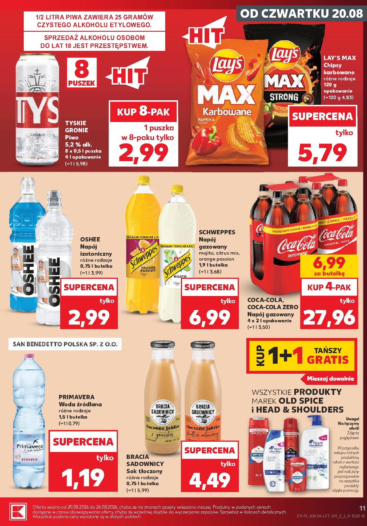kaufland - Nowa gazetka Kaufland ważna od 20.08.2026 do 26.08.2026 - page: 11