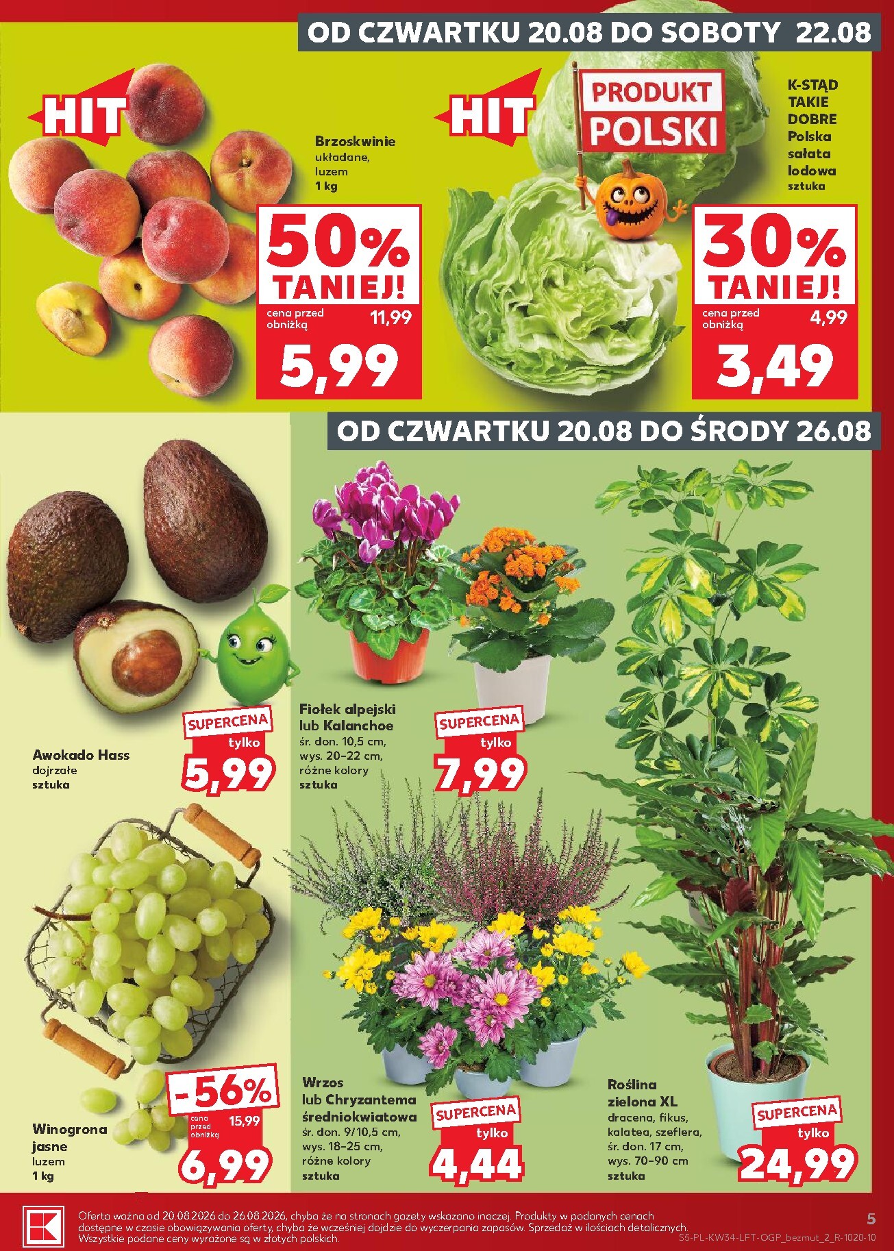 kaufland - Nowa gazetka Kaufland ważna od 20.08.2026 do 26.08.2026 - page: 5