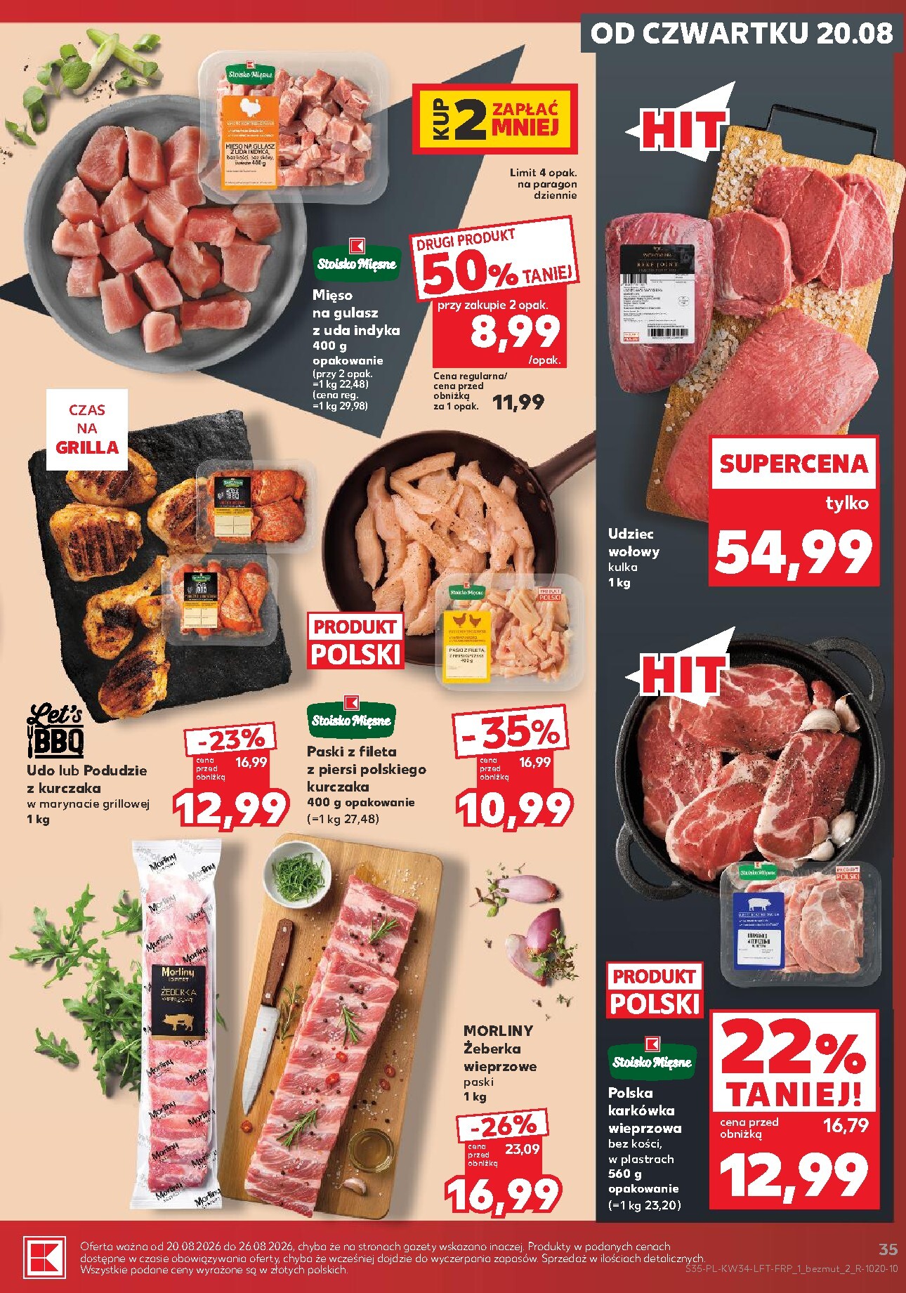 kaufland - Nowa gazetka Kaufland ważna od 20.08.2026 do 26.08.2026 - page: 35