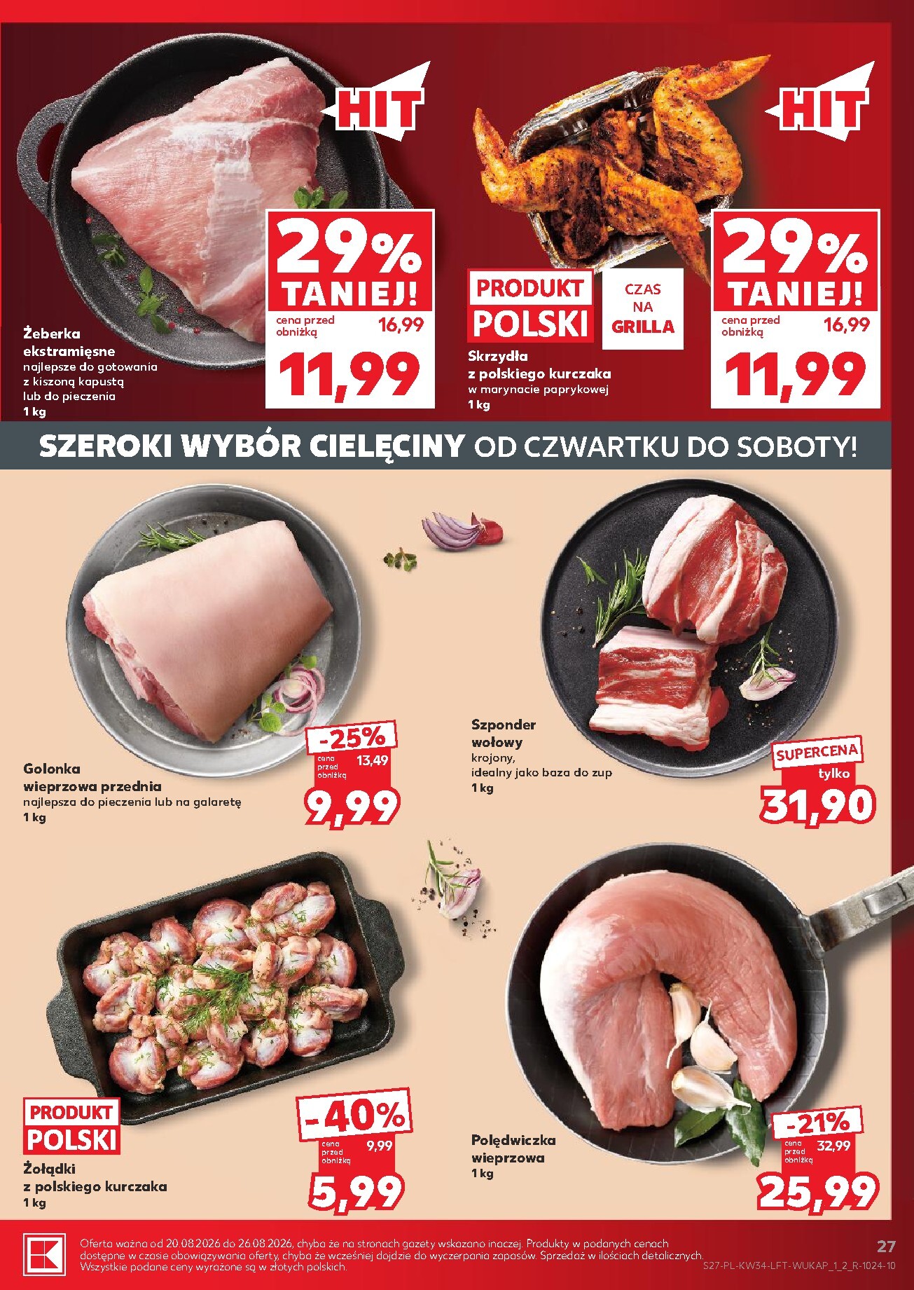 kaufland - Nowa gazetka Kaufland ważna od 20.08.2026 do 26.08.2026 - page: 27