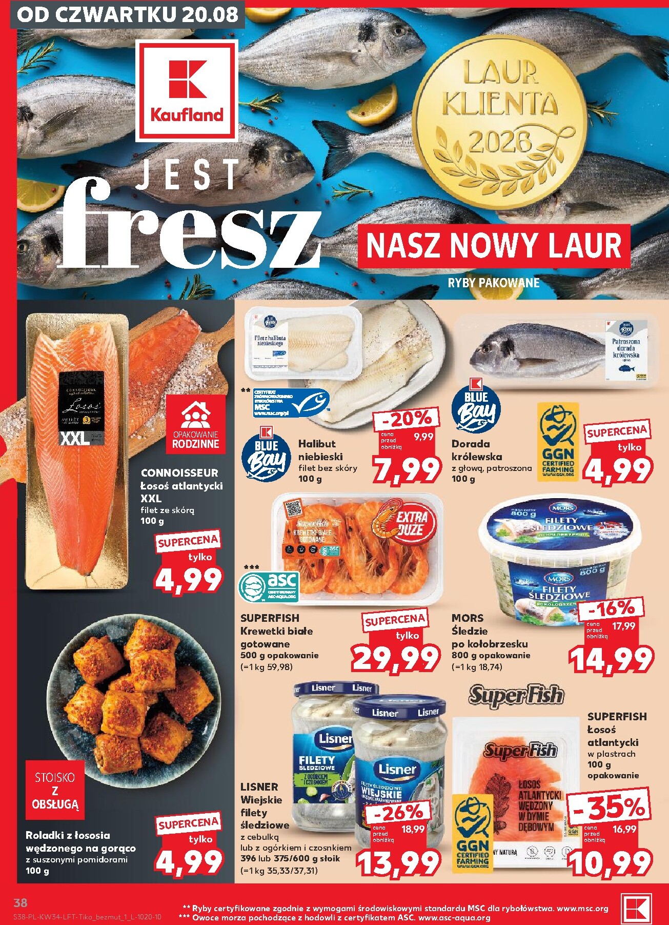 kaufland - Nowa gazetka Kaufland ważna od 20.08.2026 do 26.08.2026 - page: 38
