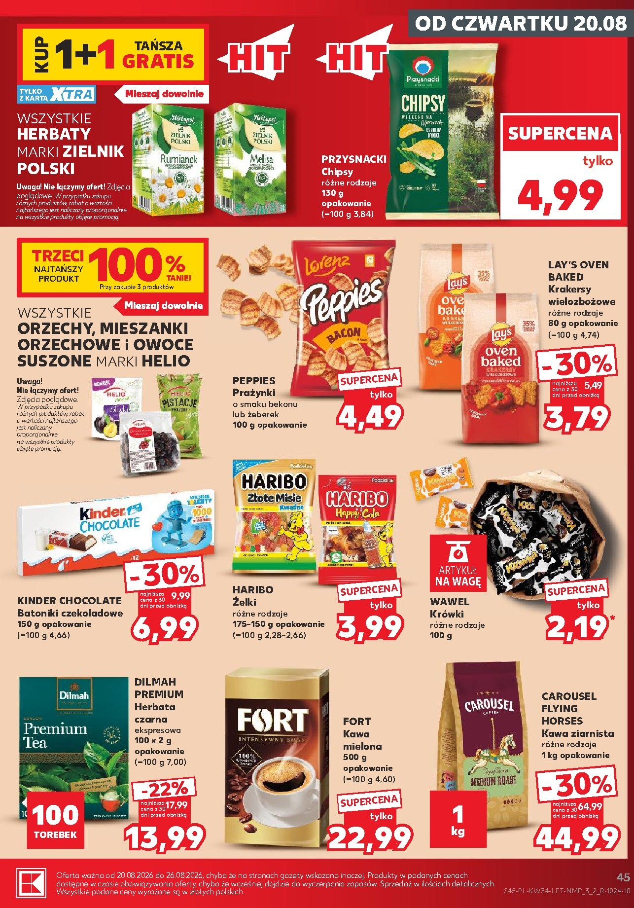 kaufland - Nowa gazetka Kaufland ważna od 20.08.2026 do 26.08.2026 - page: 45