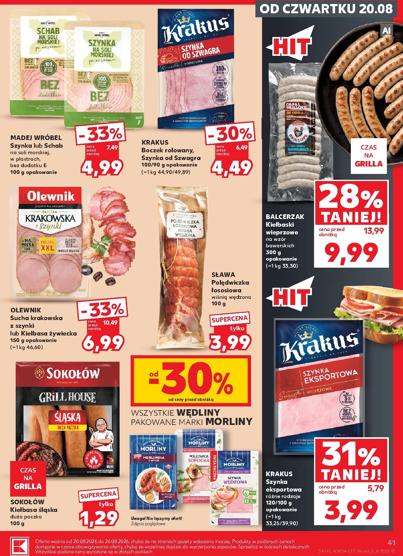 kaufland - Nowa gazetka Kaufland ważna od 20.08.2026 do 26.08.2026 - page: 41