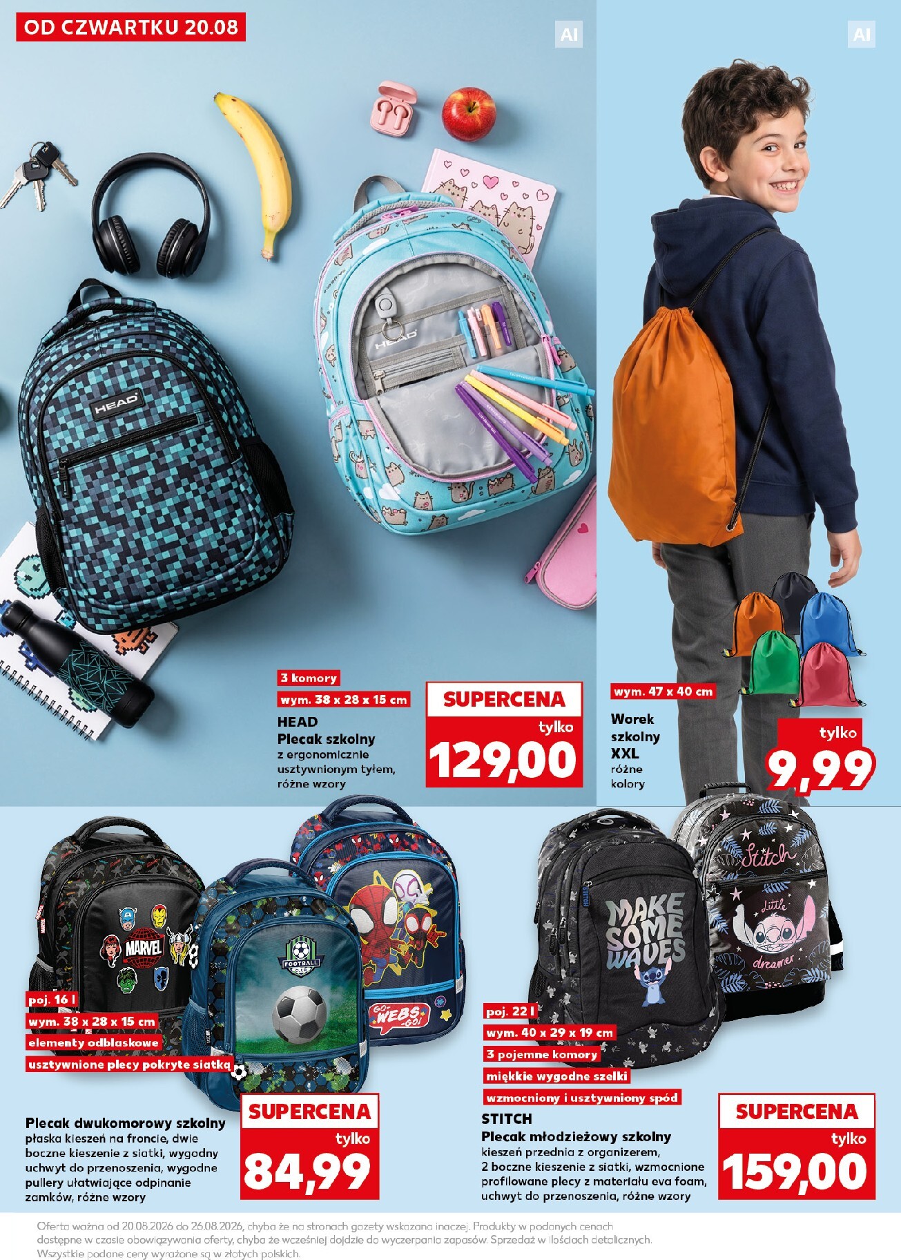 kaufland - Nowa gazetka Kaufland - Szkoła ważna od 20.08.2026 do 26.08.2026 - page: 37