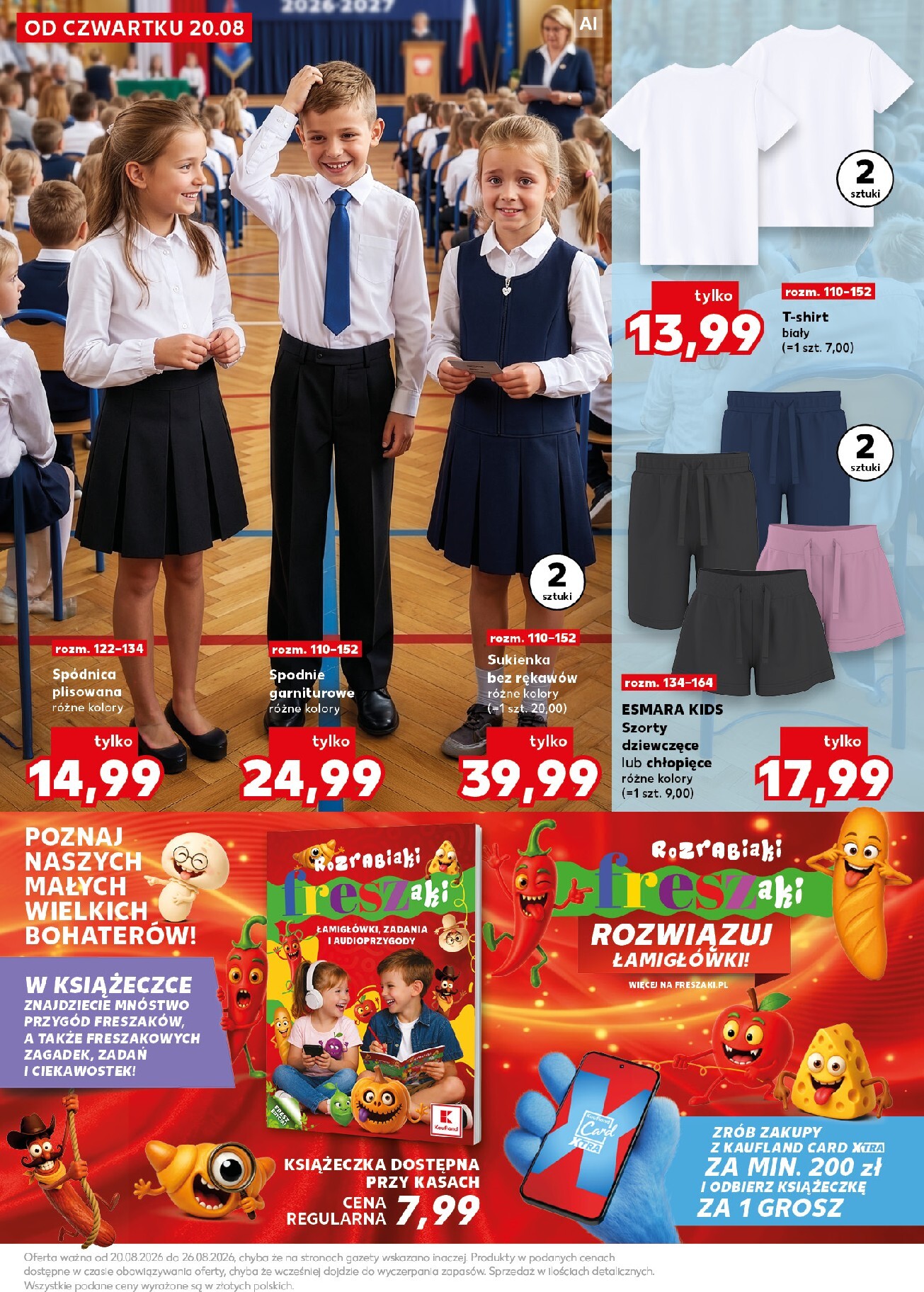 kaufland - Nowa gazetka Kaufland - Szkoła ważna od 20.08.2026 do 26.08.2026 - page: 40