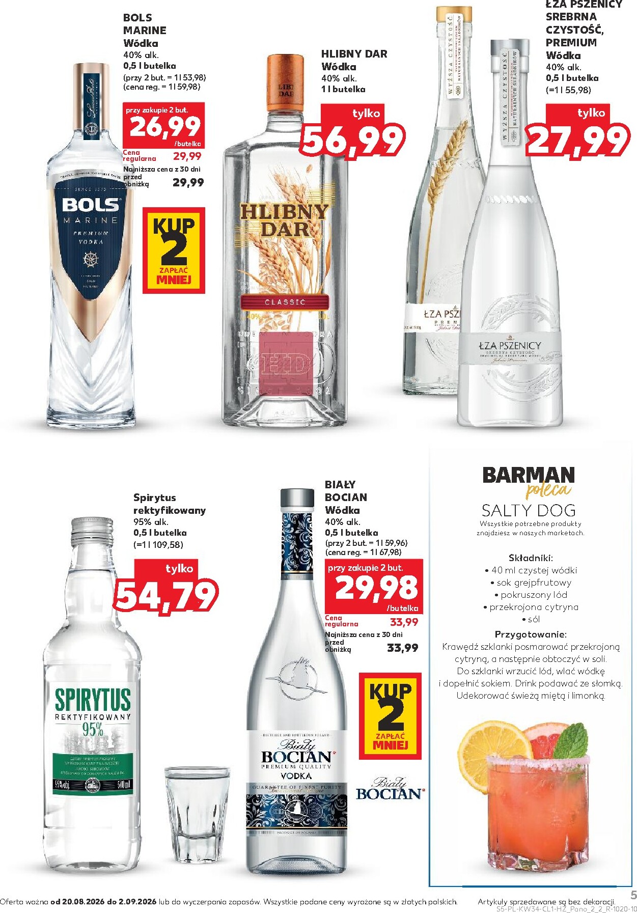 kaufland - Nowa gazetka Kaufland - Barek ważna od 20.08.2026 do 02.09.2026 - page: 5