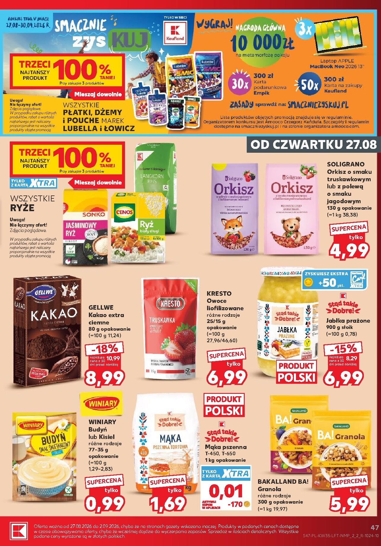 kaufland - Nowa gazetka Kaufland ważna od 27.08.2026 do 02.09.2026 - page: 47