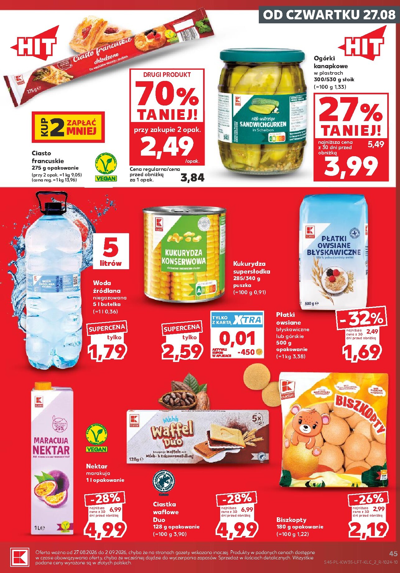 kaufland - Nowa gazetka Kaufland ważna od 27.08.2026 do 02.09.2026 - page: 45