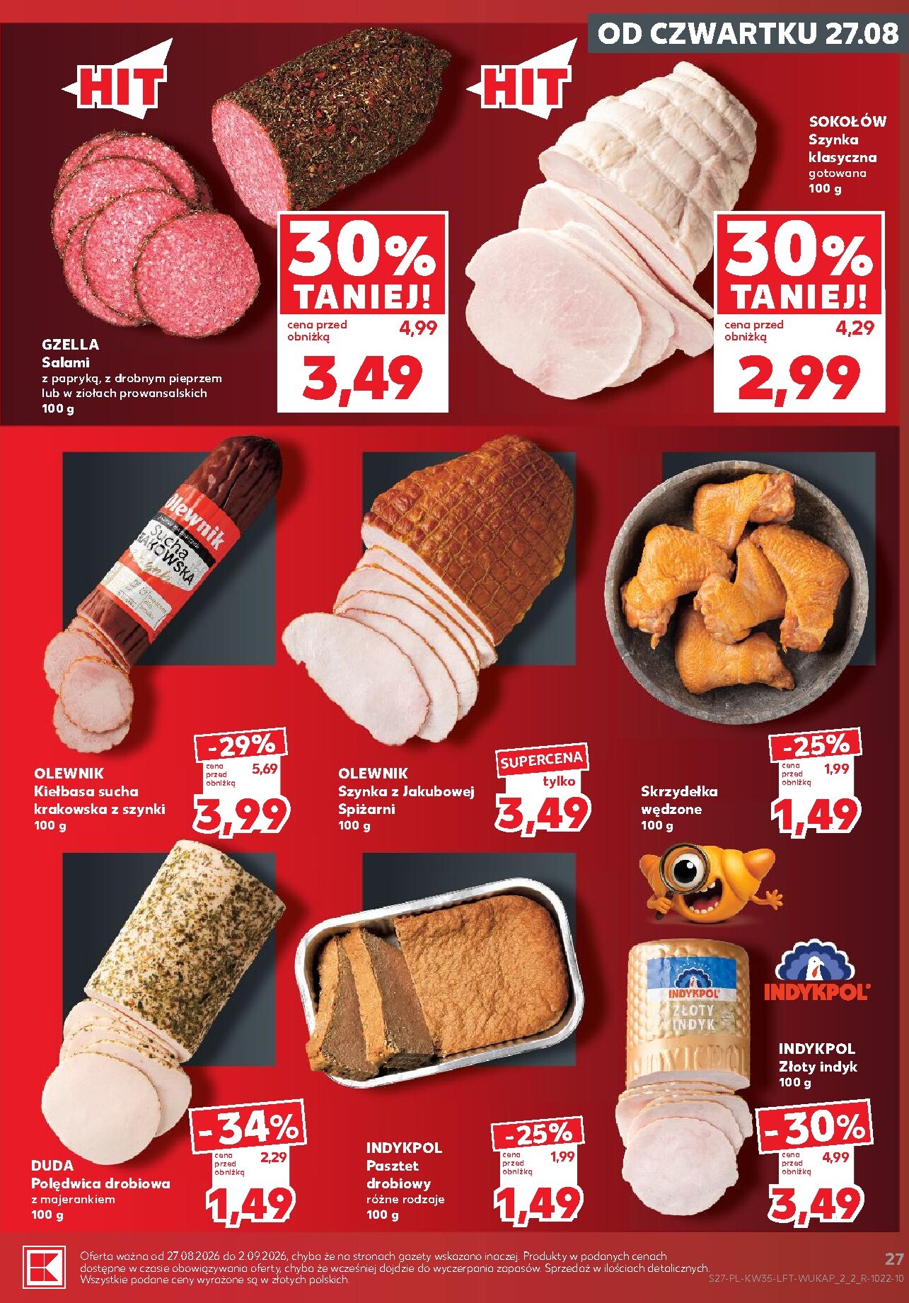 kaufland - Nowa gazetka Kaufland ważna od 27.08.2026 do 02.09.2026 - page: 27