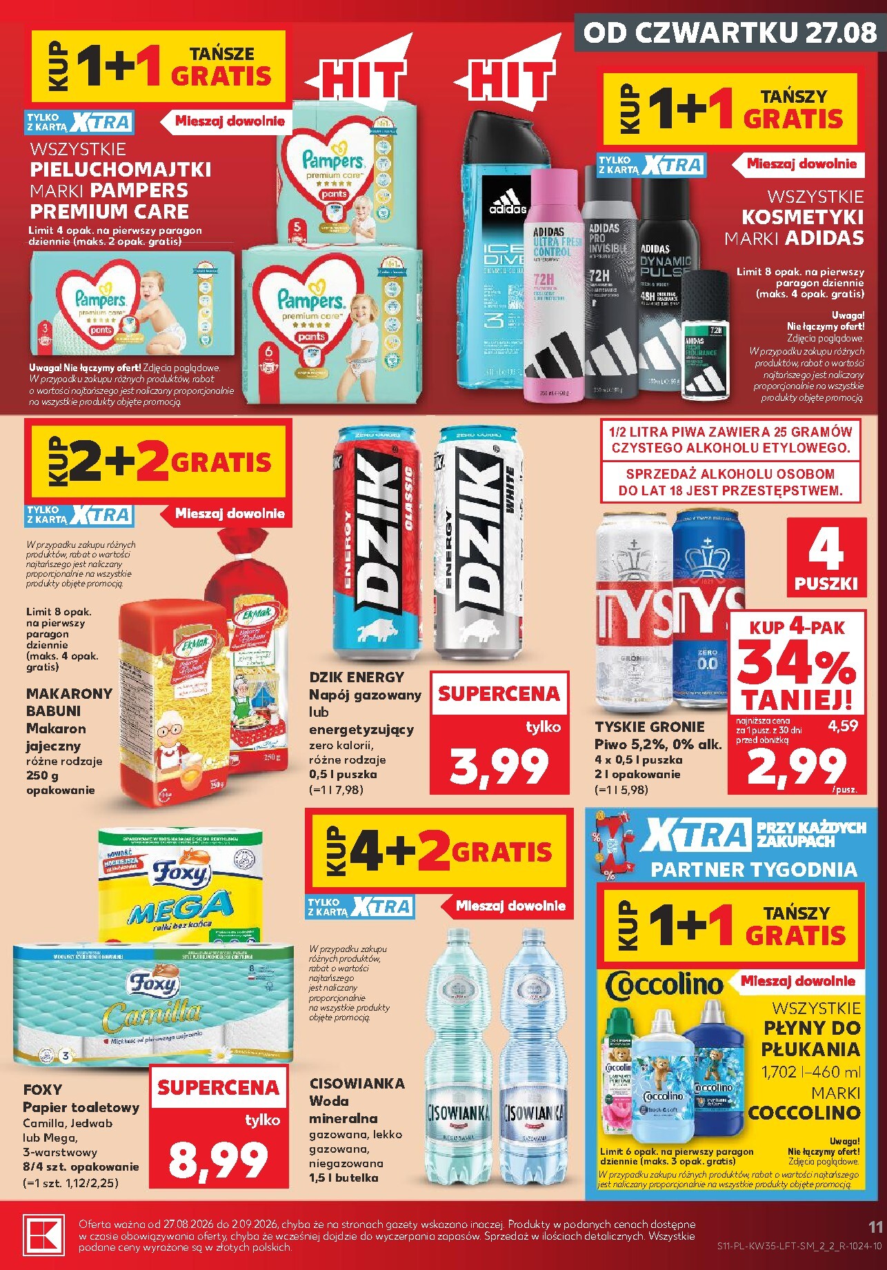 kaufland - Nowa gazetka Kaufland ważna od 27.08.2026 do 02.09.2026 - page: 11