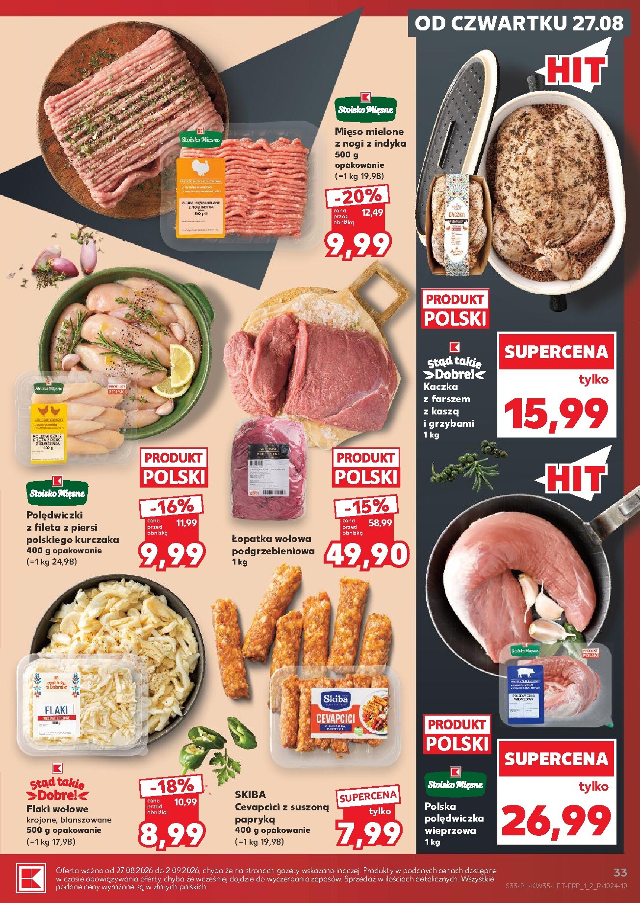 kaufland - Nowa gazetka Kaufland ważna od 27.08.2026 do 02.09.2026 - page: 33