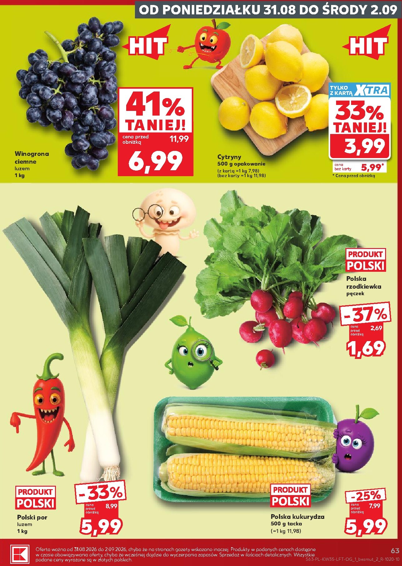 kaufland - Nowa gazetka Kaufland ważna od 27.08.2026 do 02.09.2026 - page: 63