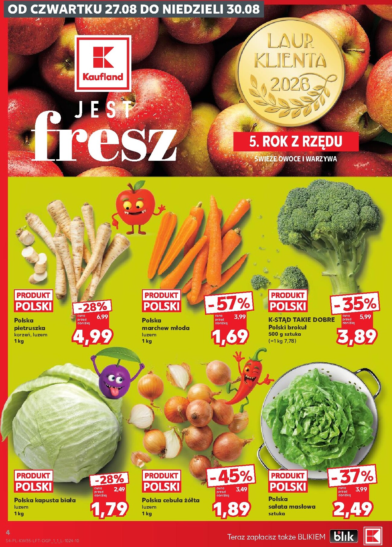 kaufland - Nowa gazetka Kaufland ważna od 27.08.2026 do 02.09.2026 - page: 4