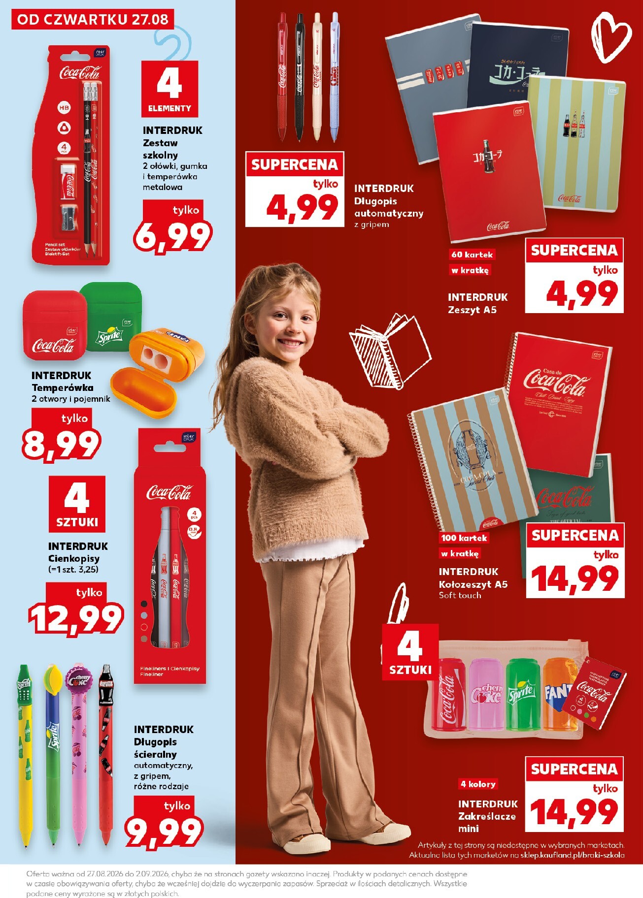kaufland - Nowa gazetka Kaufland - Szkoła ważna od 27.08.2026 do 02.09.2026 - page: 27