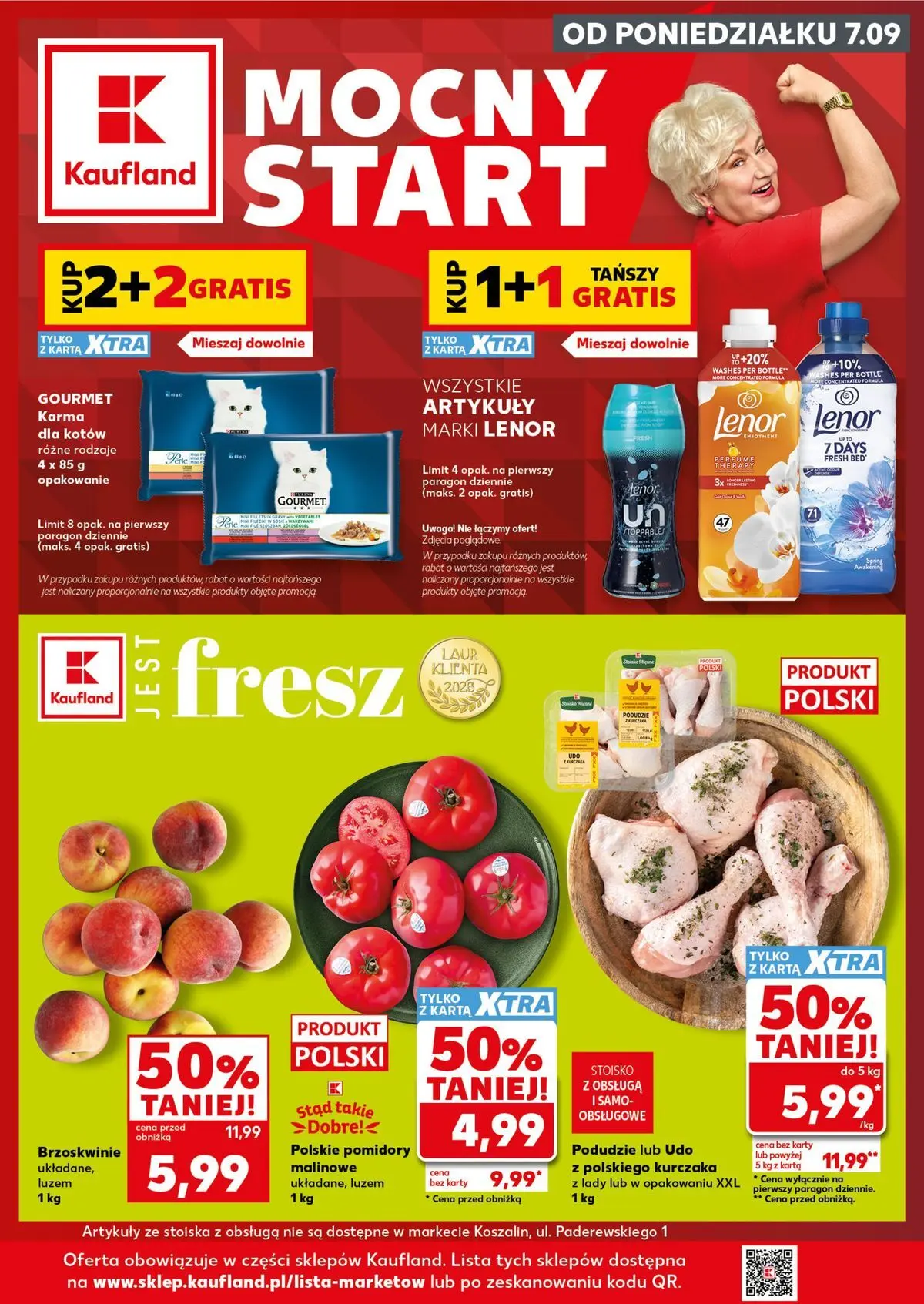 kaufland - Nowa gazetka Kaufland - Mocny Start ważna od 07.09.2026 do 09.09.2026 - page: 1