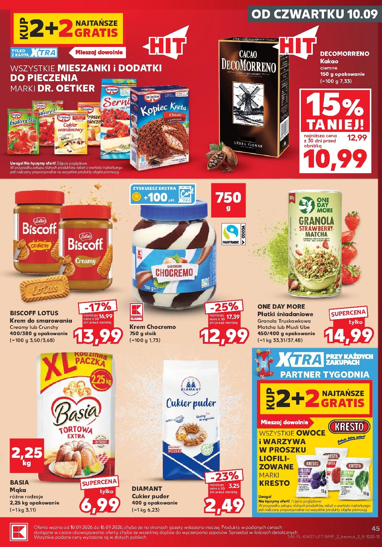 kaufland - Nowa gazetka Kaufland ważna od 10.09.2026 do 16.09.2026 - page: 45