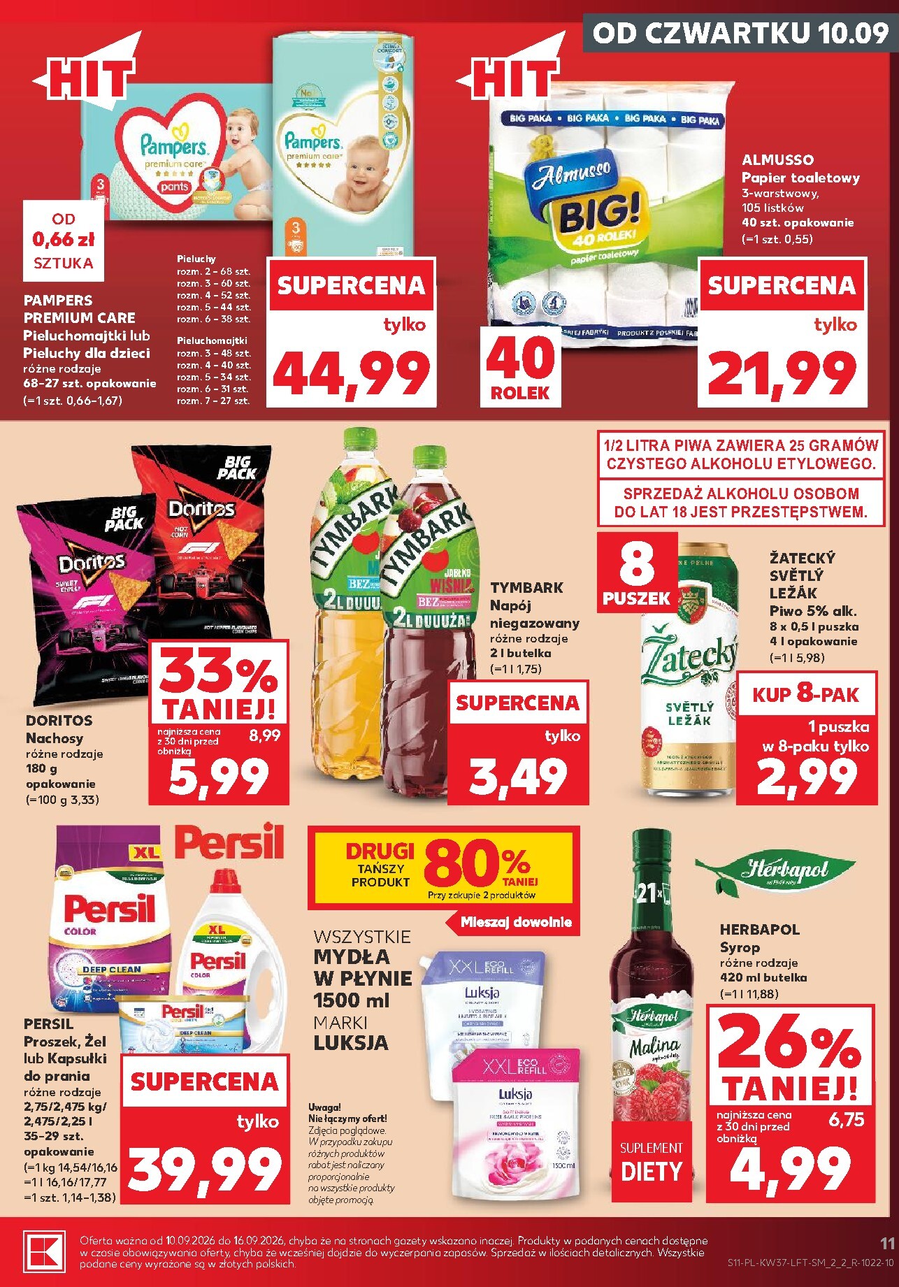 kaufland - Nowa gazetka Kaufland ważna od 10.09.2026 do 16.09.2026 - page: 11