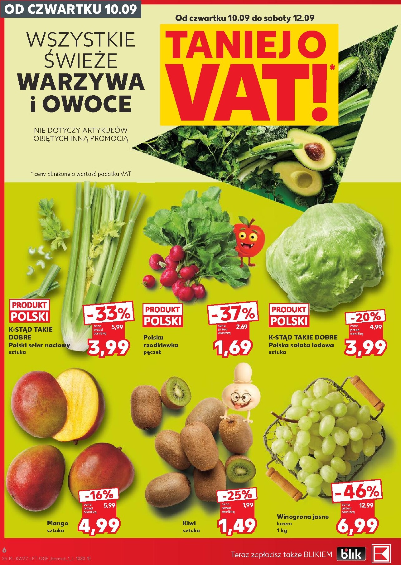 kaufland - Nowa gazetka Kaufland ważna od 10.09.2026 do 16.09.2026 - page: 6
