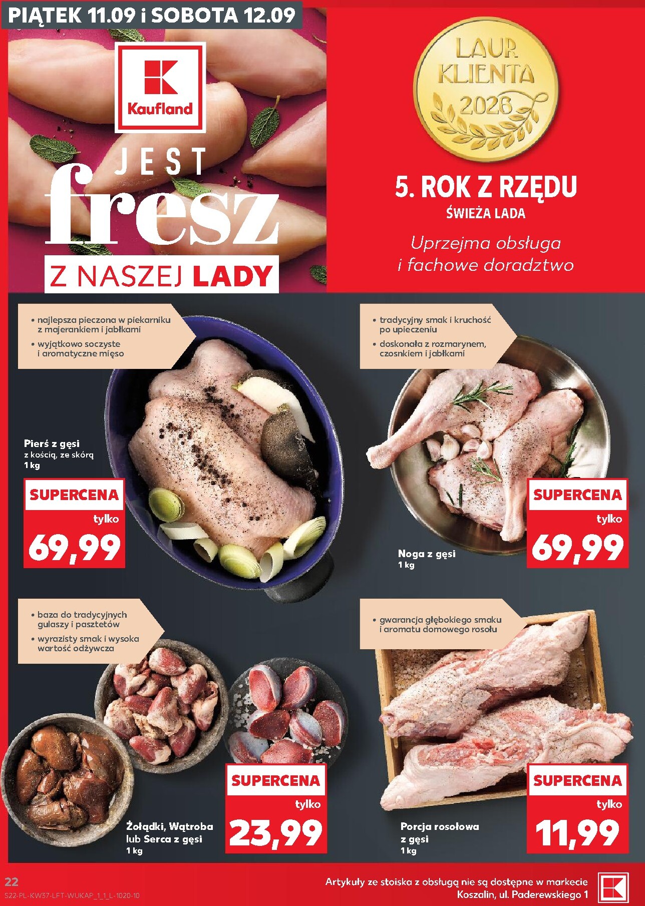 kaufland - Nowa gazetka Kaufland ważna od 10.09.2026 do 16.09.2026 - page: 22