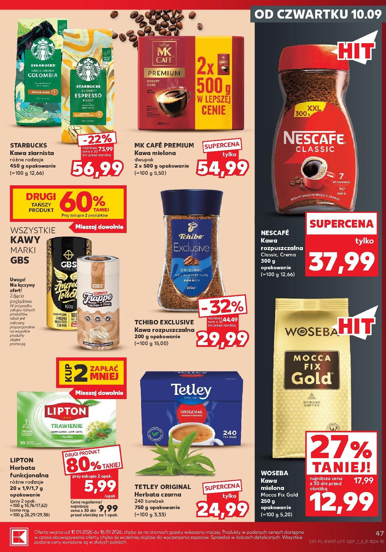kaufland - Nowa gazetka Kaufland ważna od 10.09.2026 do 16.09.2026 - page: 47