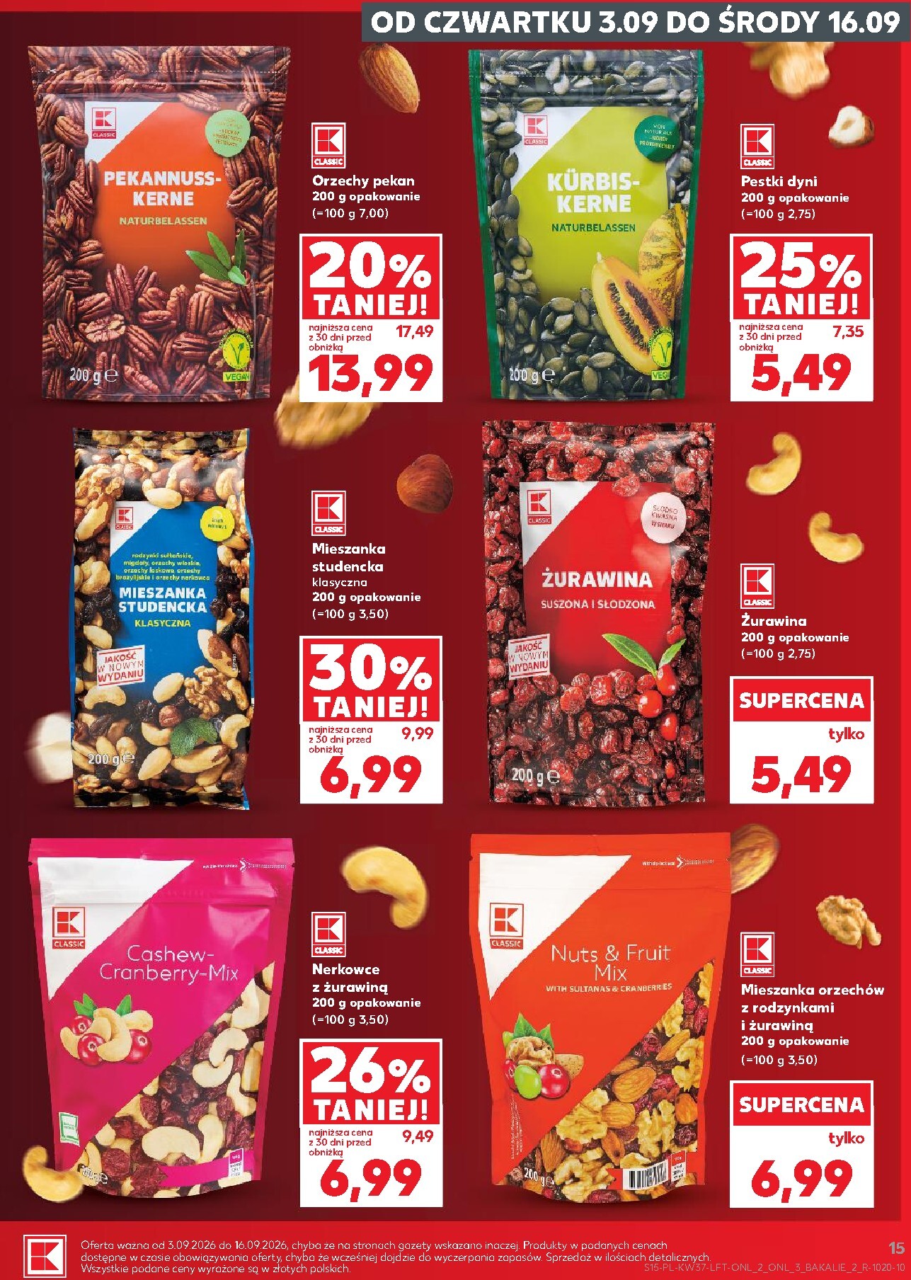 kaufland - Nowa gazetka Kaufland ważna od 10.09.2026 do 16.09.2026 - page: 15