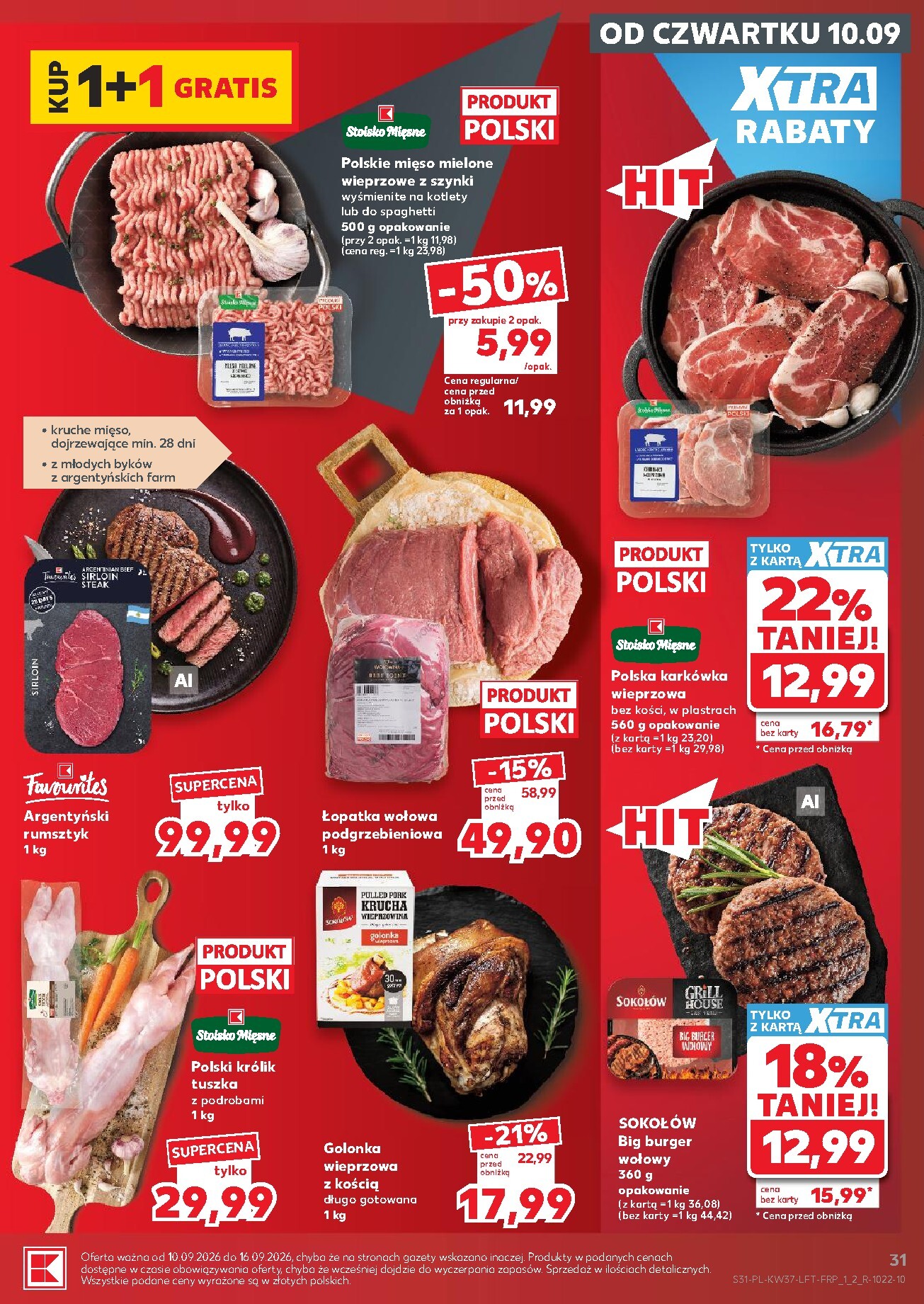 kaufland - Nowa gazetka Kaufland ważna od 10.09.2026 do 16.09.2026 - page: 31