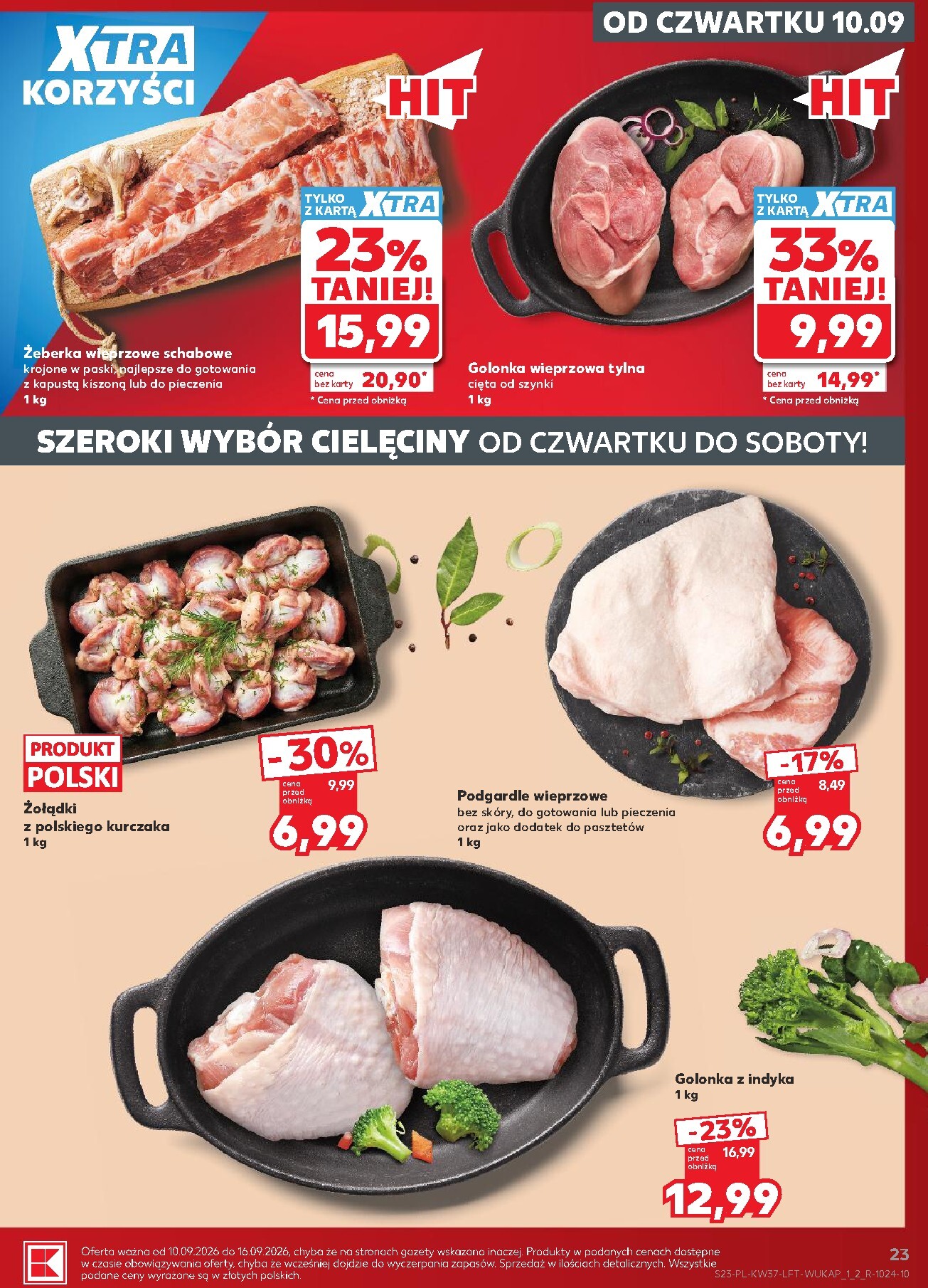 kaufland - Nowa gazetka Kaufland ważna od 10.09.2026 do 16.09.2026 - page: 23
