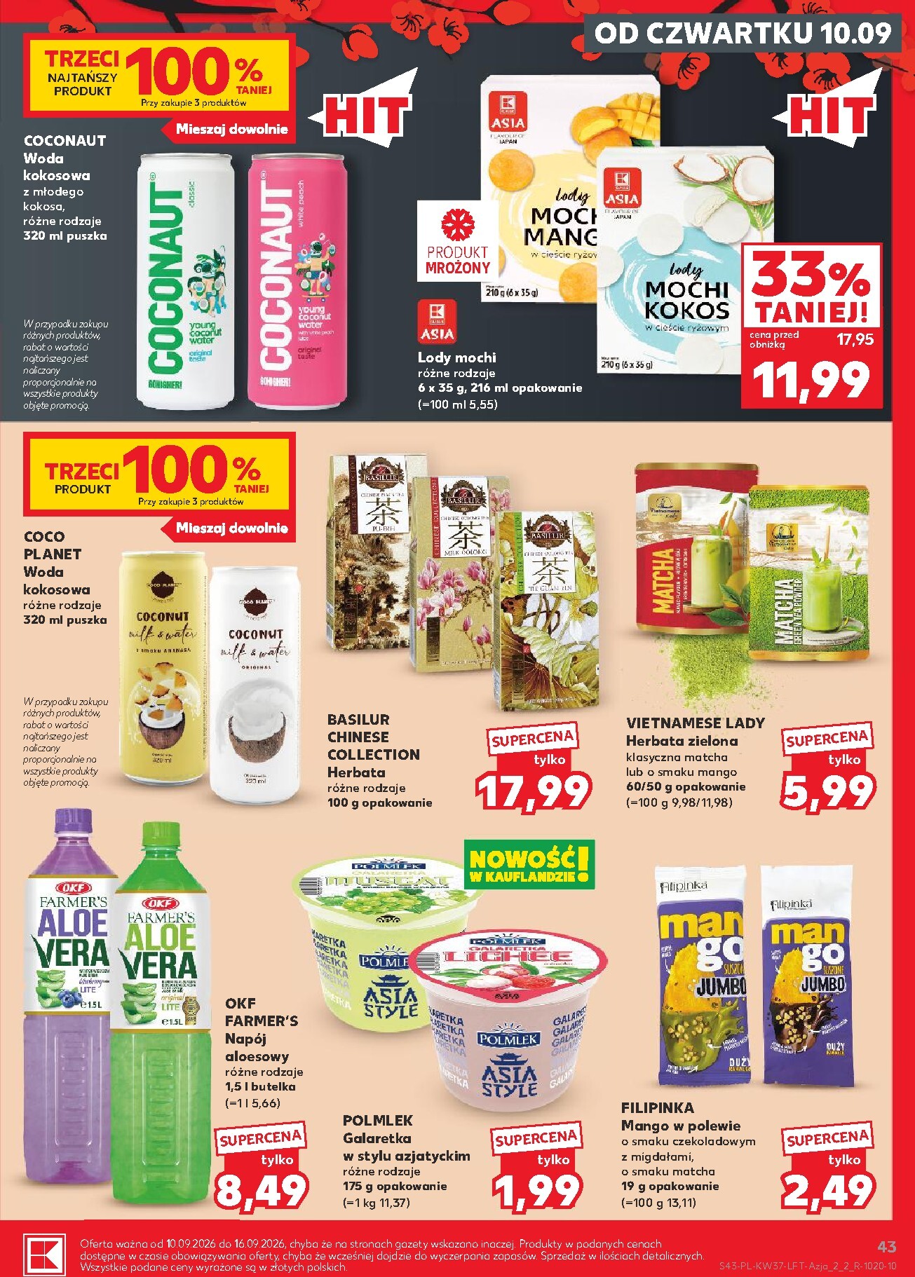 kaufland - Nowa gazetka Kaufland ważna od 10.09.2026 do 16.09.2026 - page: 43