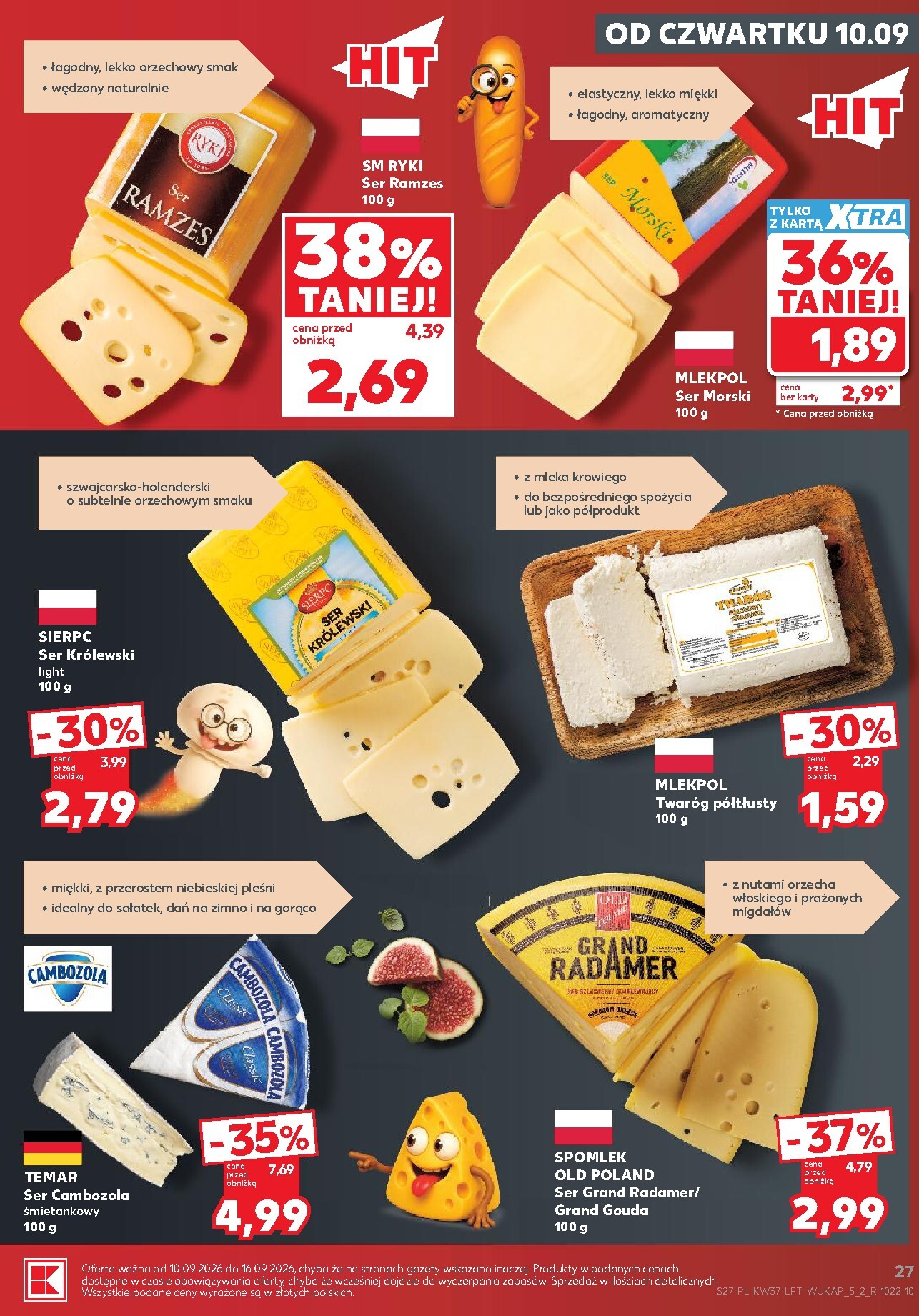 kaufland - Nowa gazetka Kaufland ważna od 10.09.2026 do 16.09.2026 - page: 27