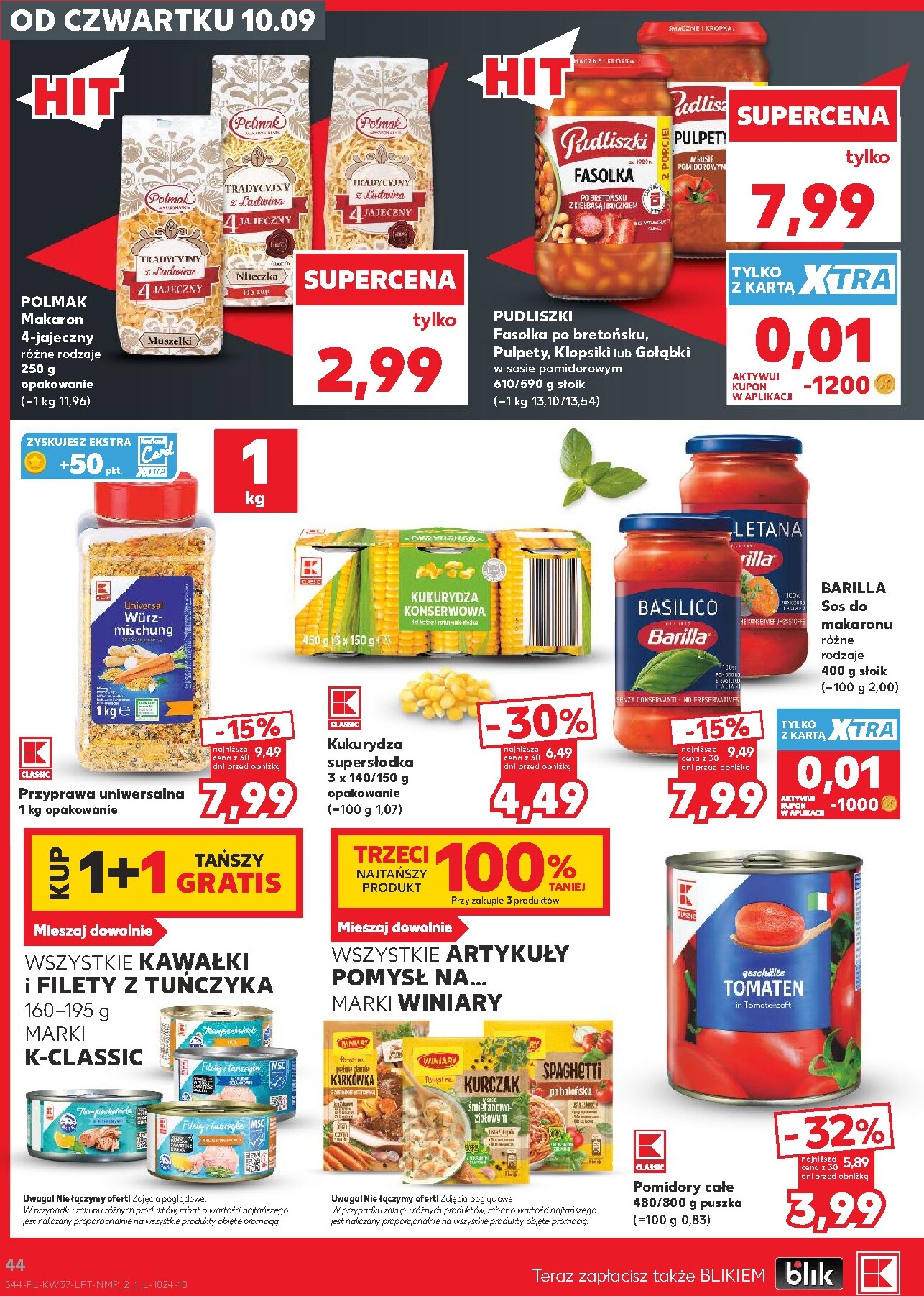 kaufland - Nowa gazetka Kaufland ważna od 10.09.2026 do 16.09.2026 - page: 44
