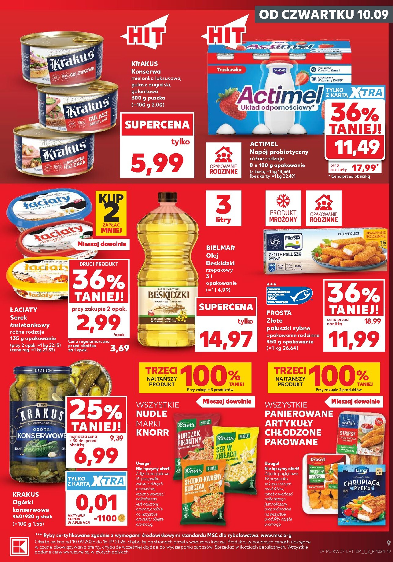 kaufland - Nowa gazetka Kaufland ważna od 10.09.2026 do 16.09.2026 - page: 9
