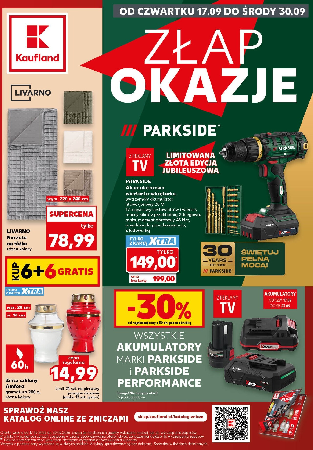 kaufland - Nowa gazetka Kaufland - Okazje ważna od 17.09.2026 do 30.09.2026