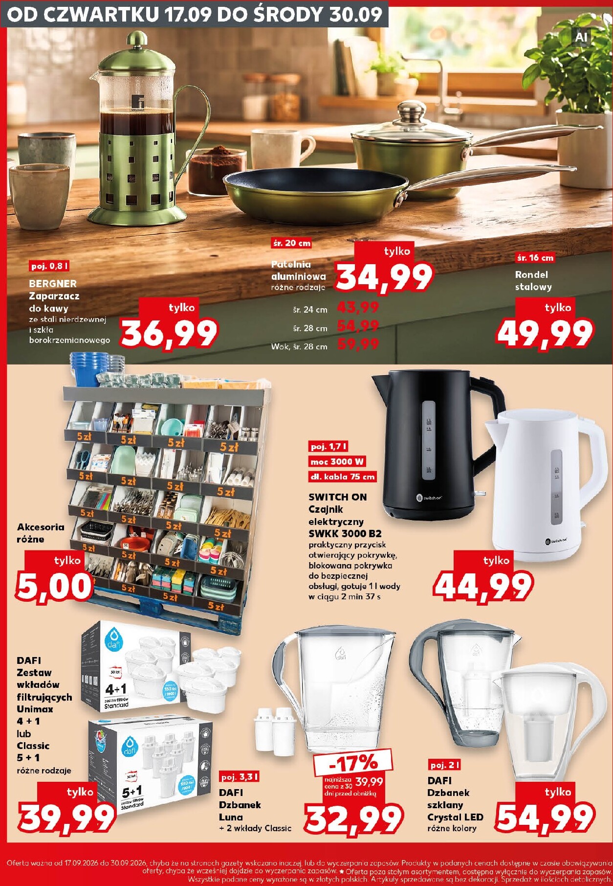 kaufland - Nowa gazetka Kaufland - Okazje ważna od 17.09.2026 do 30.09.2026 - page: 16